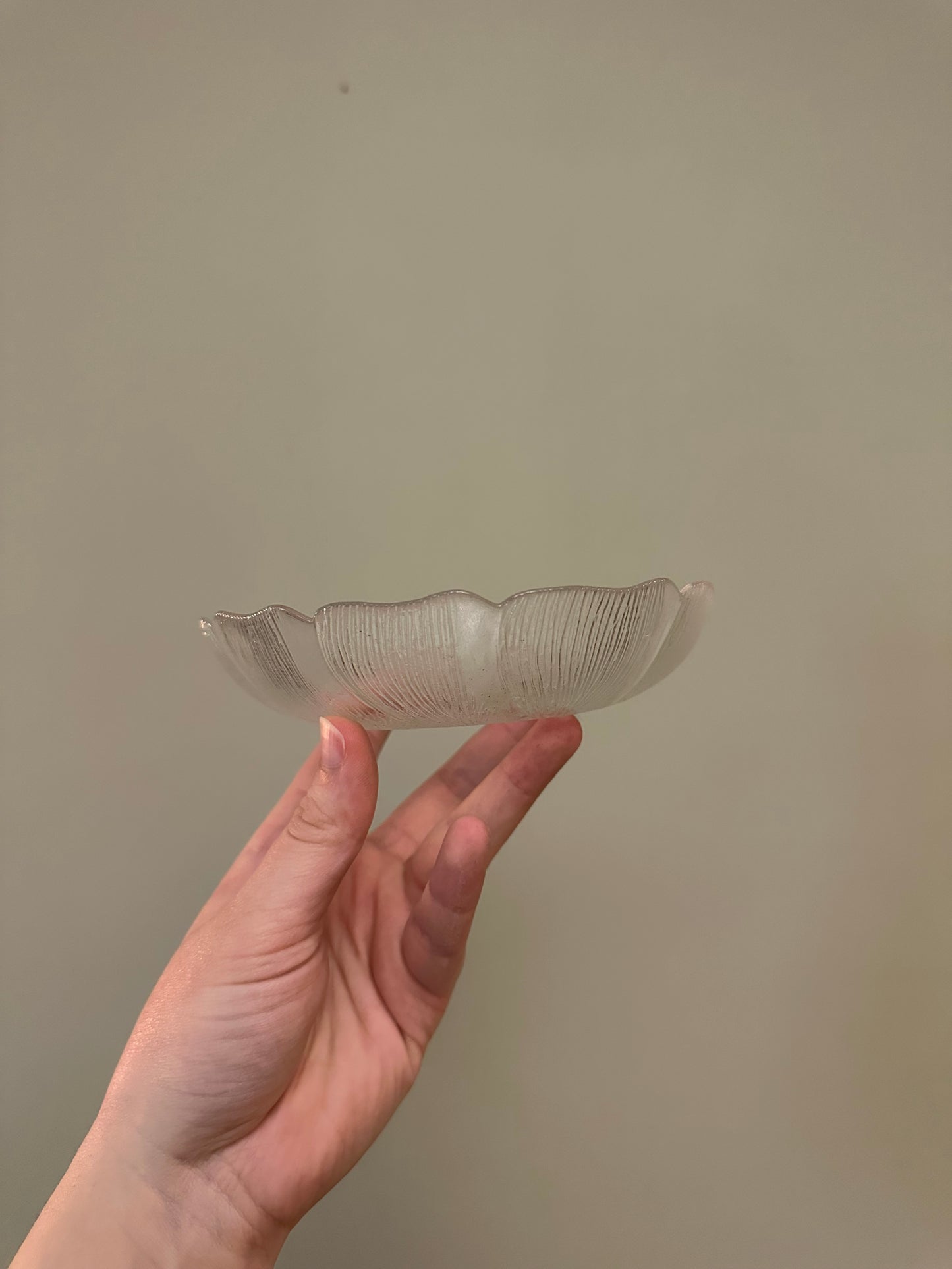 VINTAGE Floral Bowl
