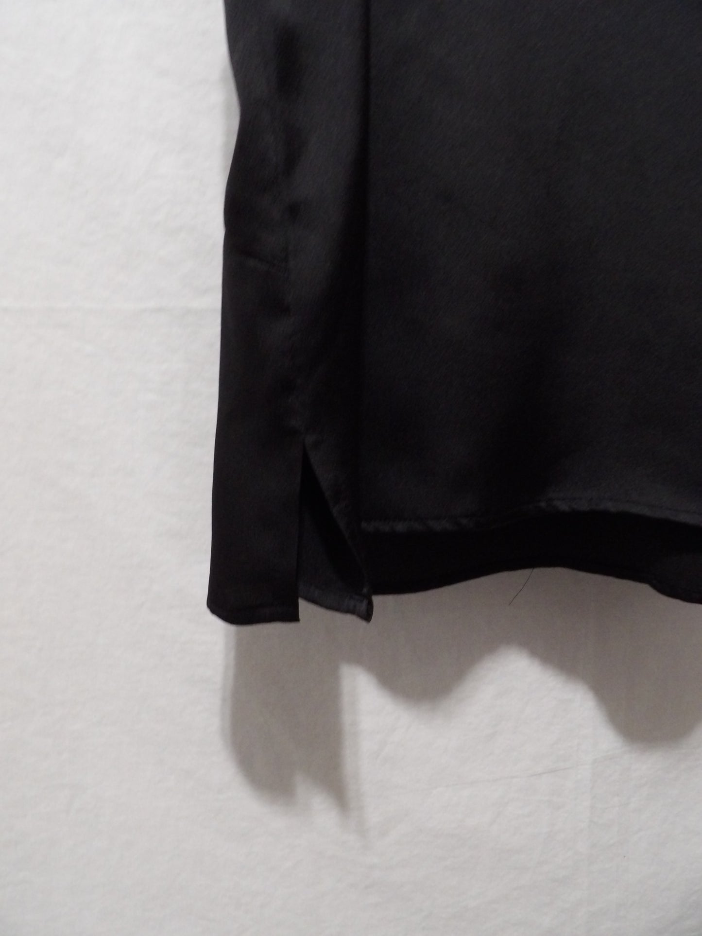 LULUS Black Slip Top | M