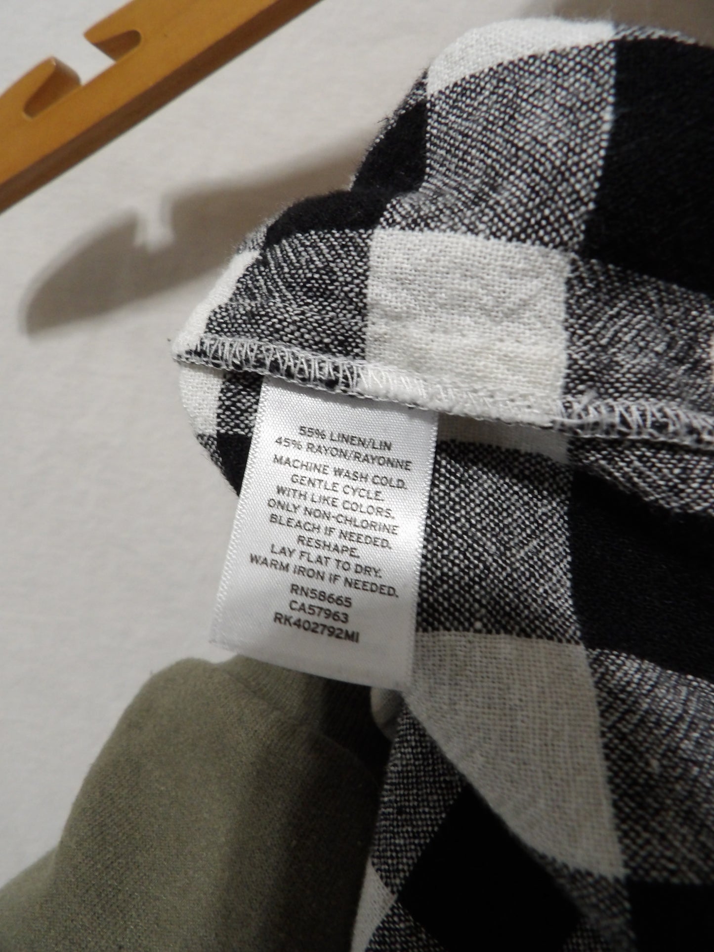 ABOUND Cropped Flannel | S