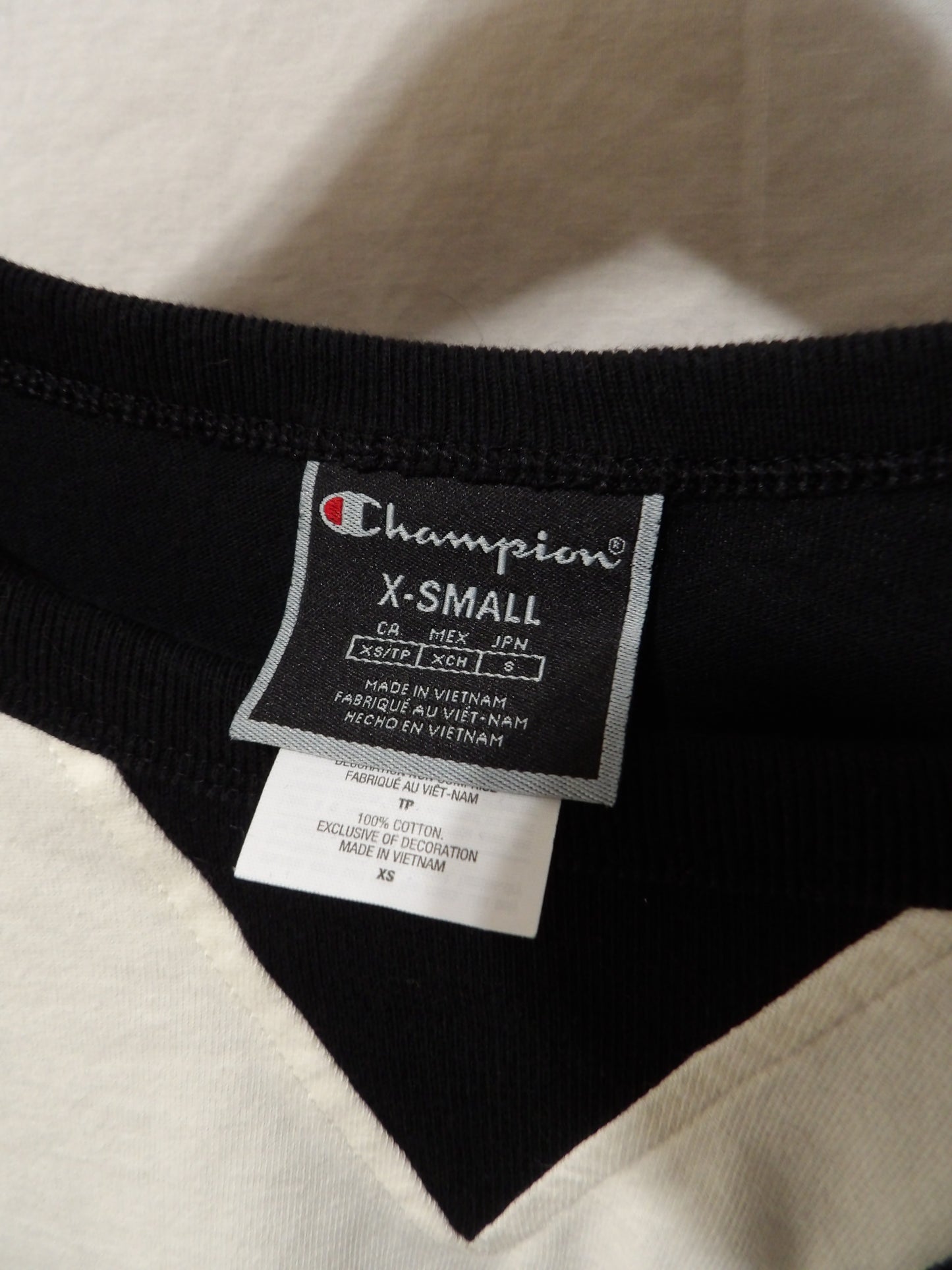 CHAMPION Cropped Long Sleeve Top | XS