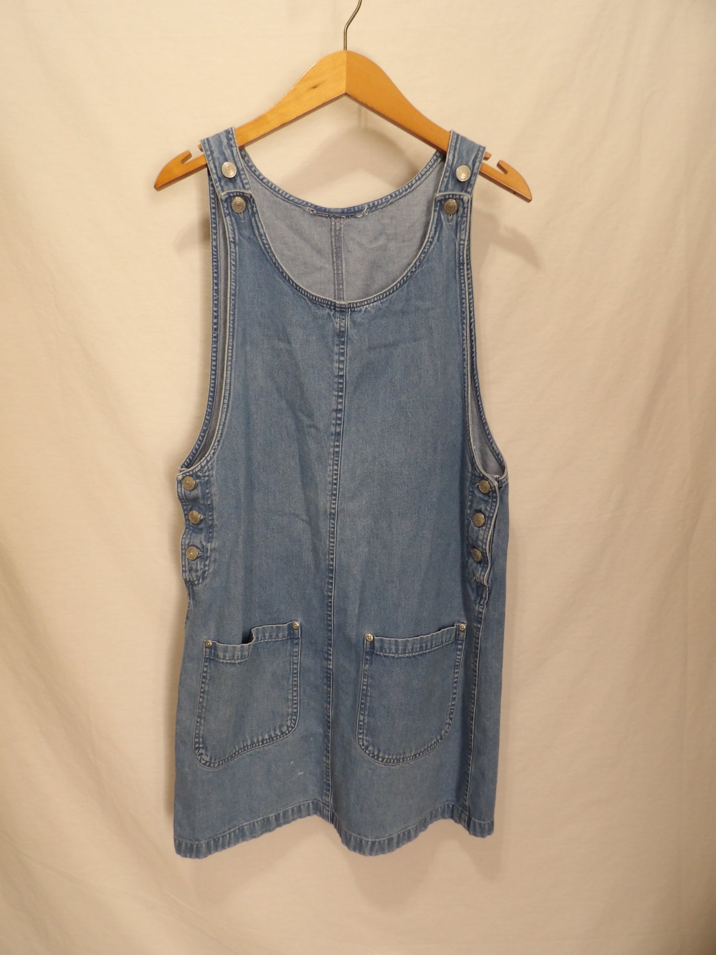 DENIM Skirt Overalls | S