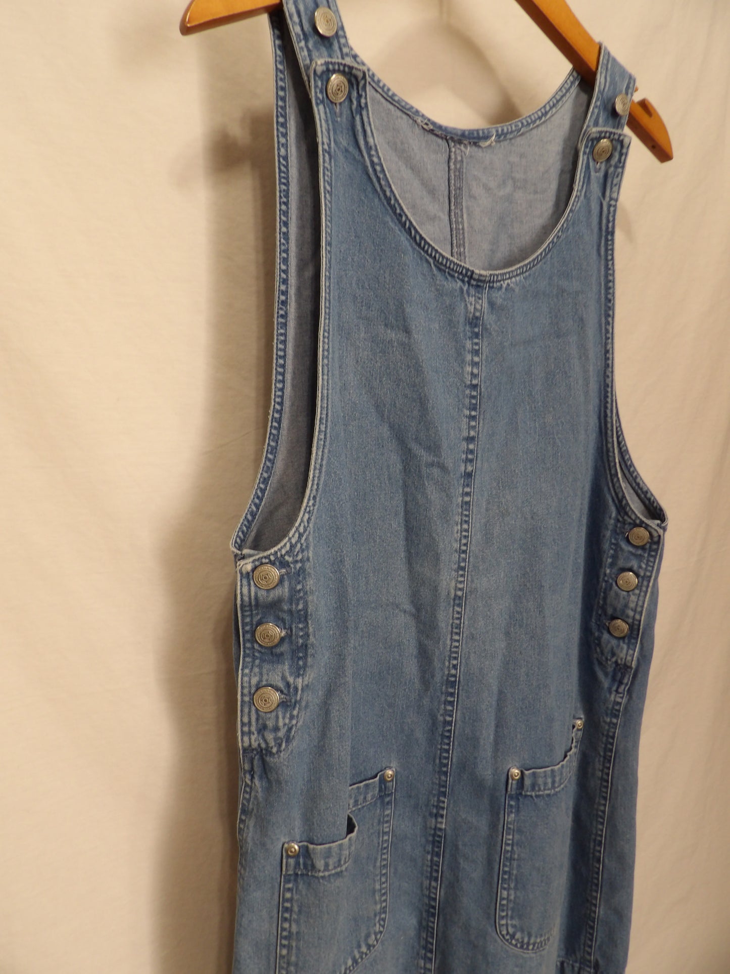 DENIM Skirt Overalls | S