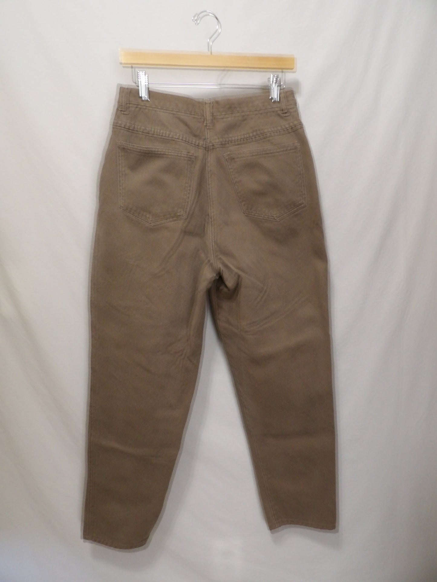 CHRISTOPHER & BANKS High Waisted Brown Jeans | 12
