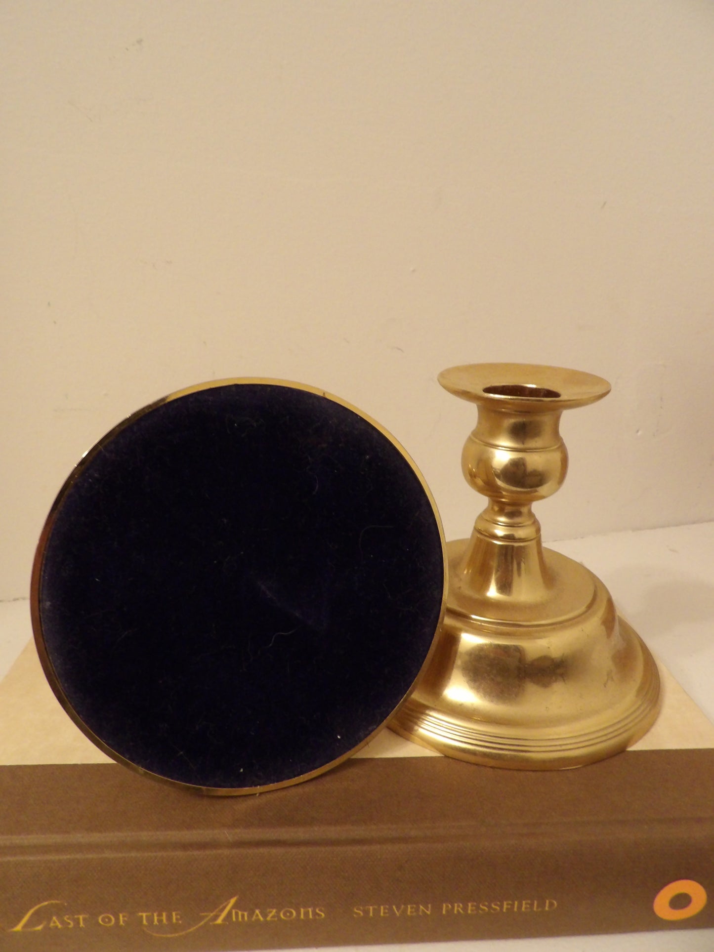 VINTAGE Pair of Brass Candlestick Holders