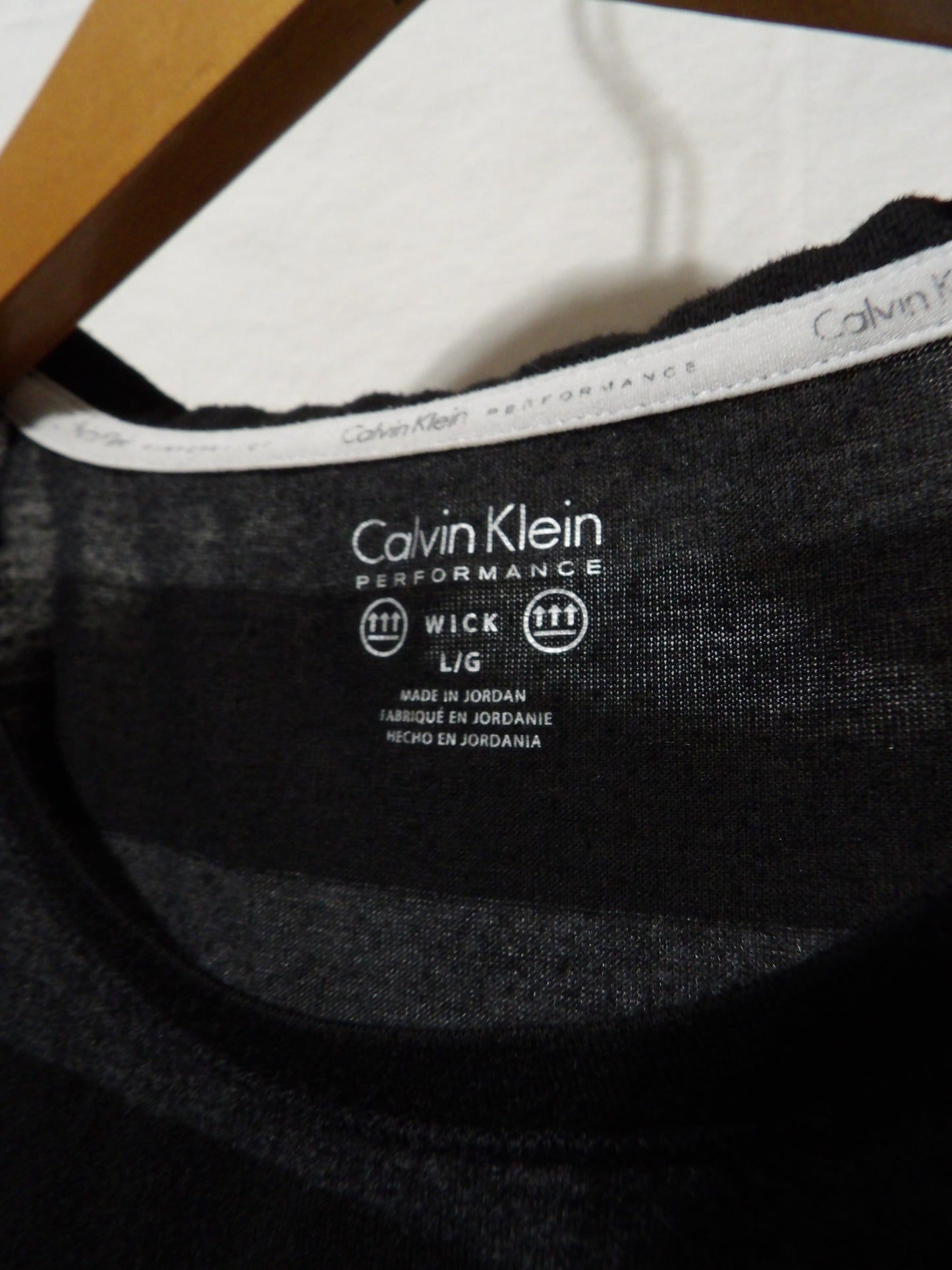 CALVIN KLEIN PERFORMANCE Striped Tank Top | L