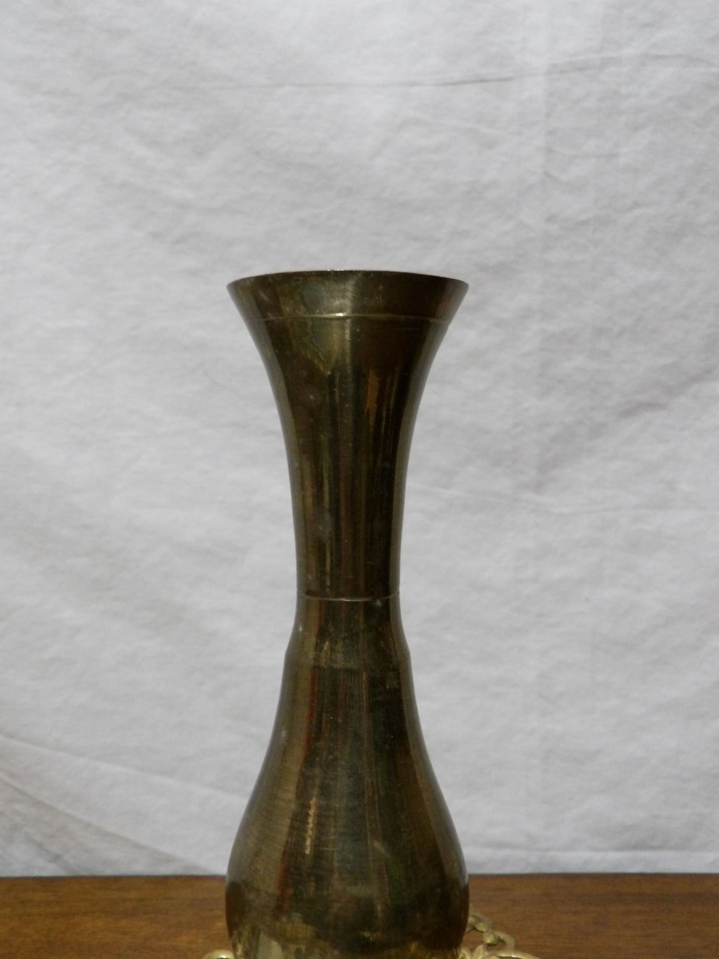 VINTAGE Brass Vase