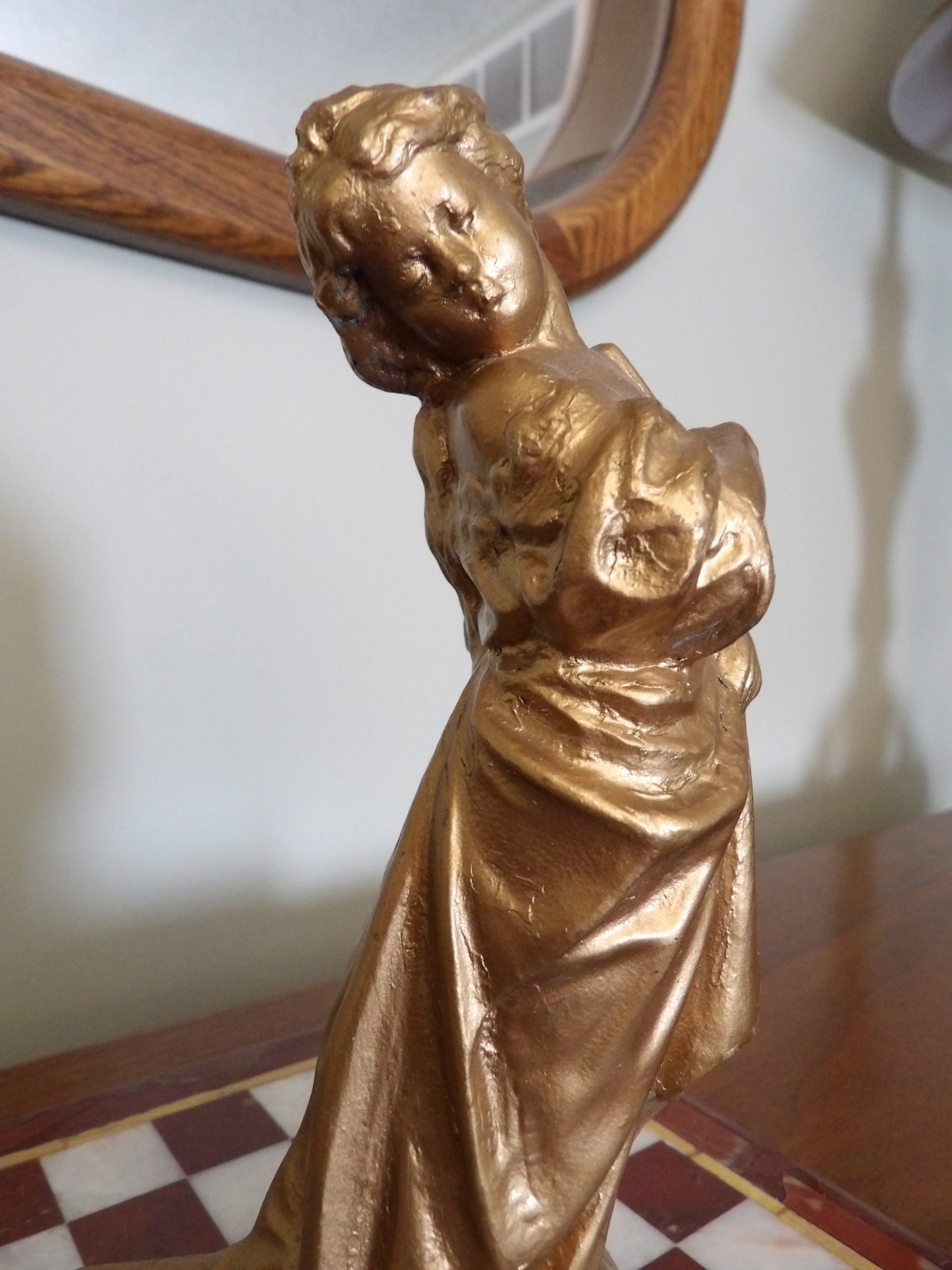 VINTAGE Bronze Chinese Statue
