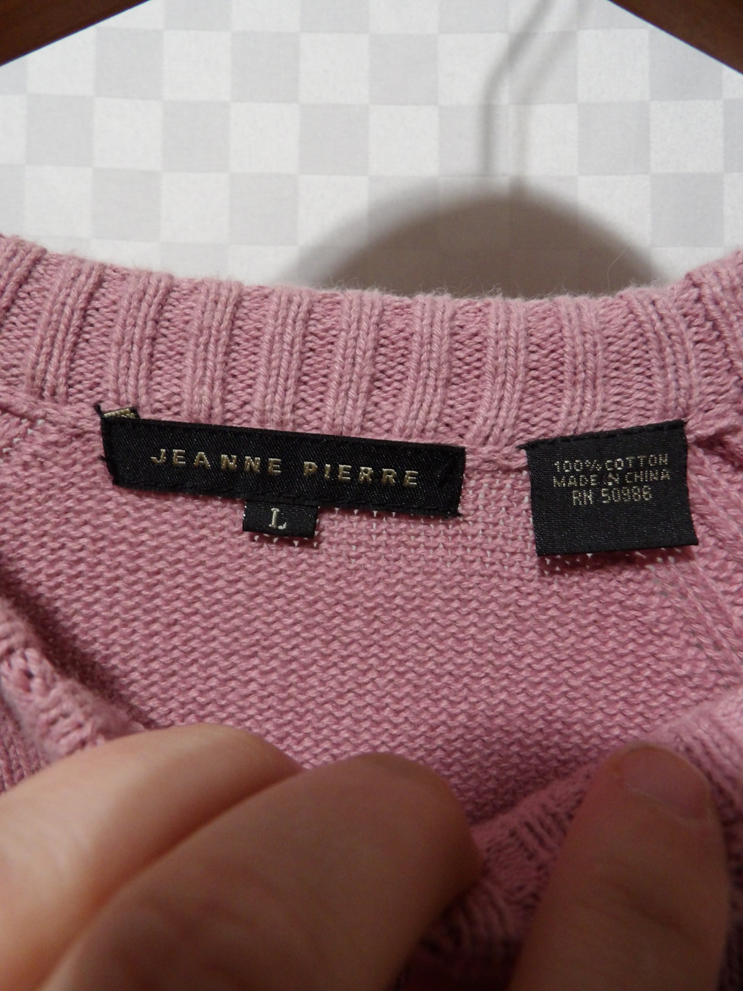 VINTAGE Jeanne Pierre Sweater | L