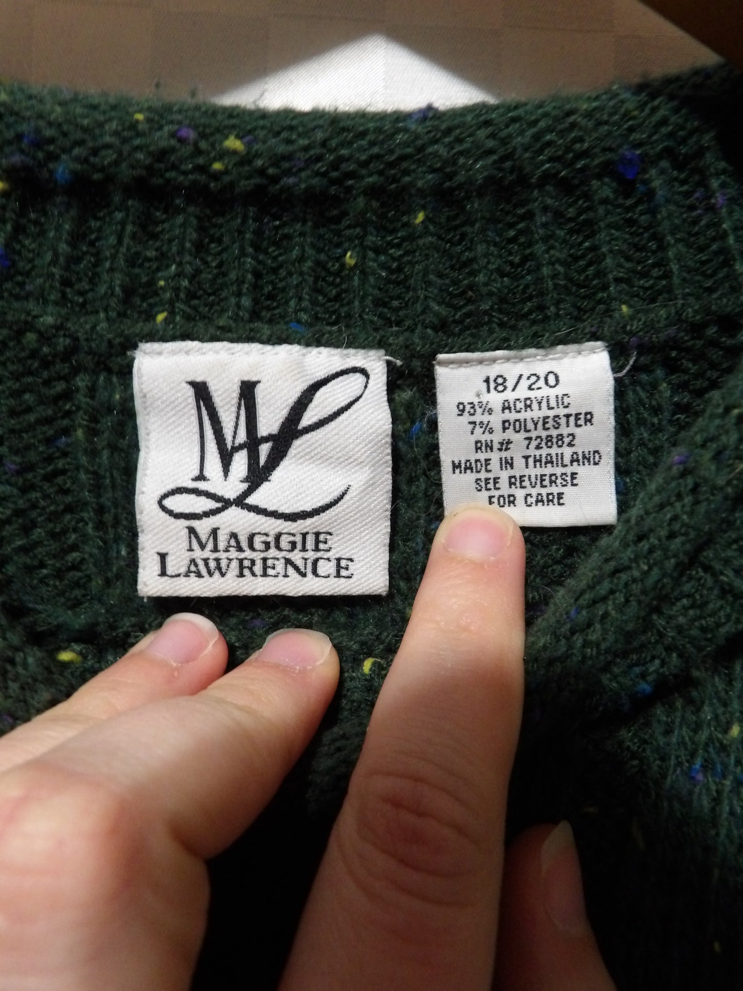 VINTAGE Maggie Lawrence Sweater | 18/20
