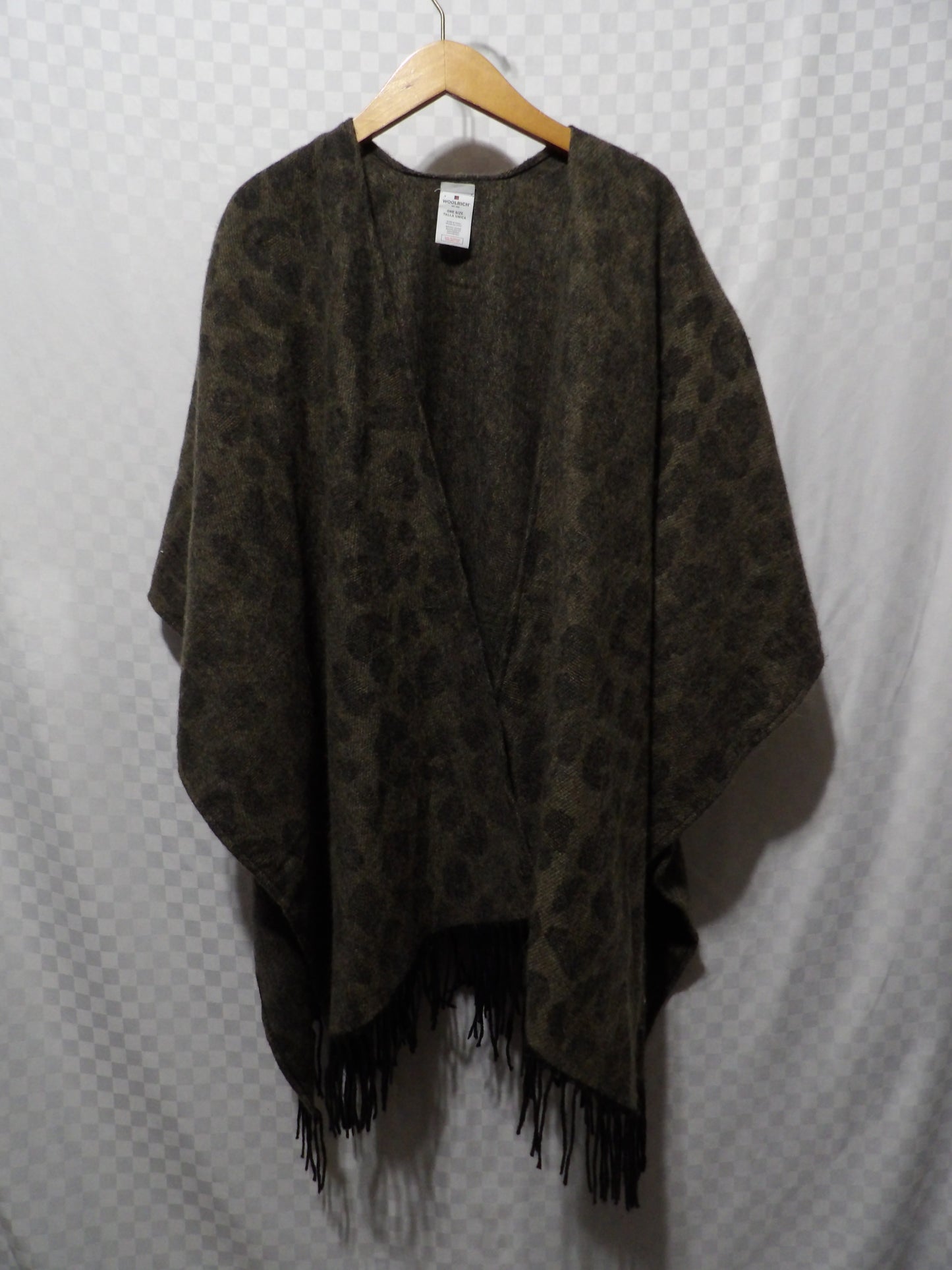 WOOLRICH Poncho Sweater | One Size