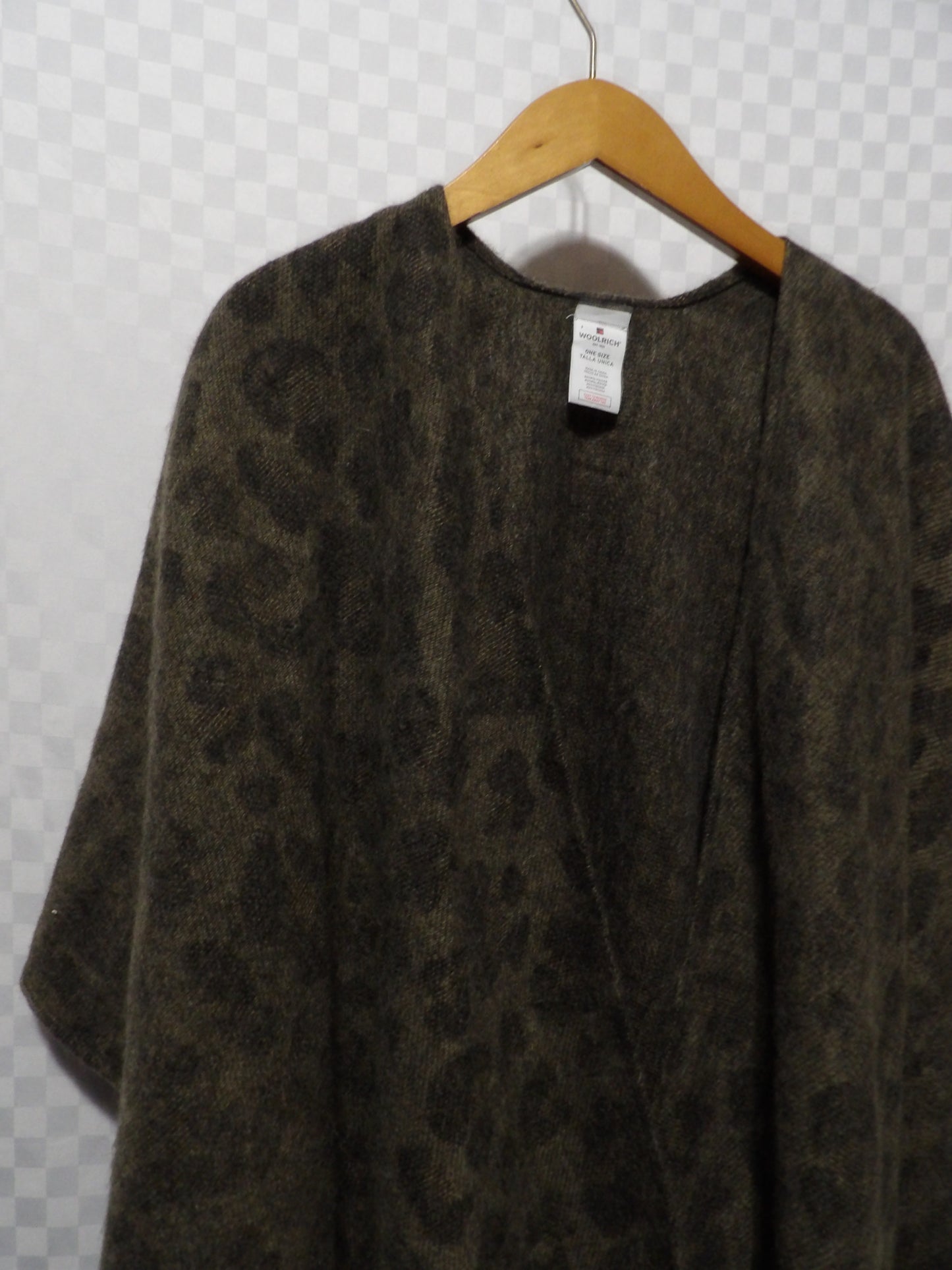 WOOLRICH Poncho Sweater | One Size