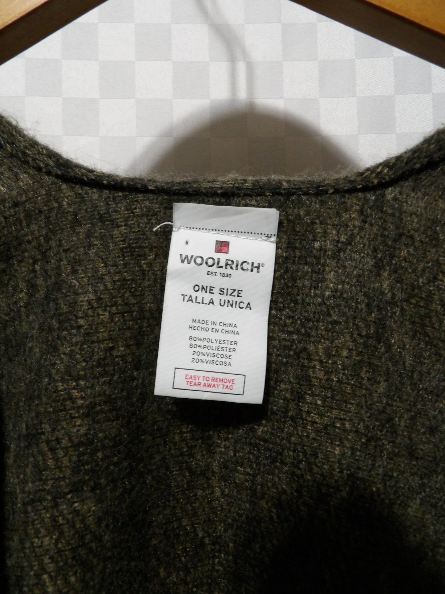 WOOLRICH Poncho Sweater | One Size