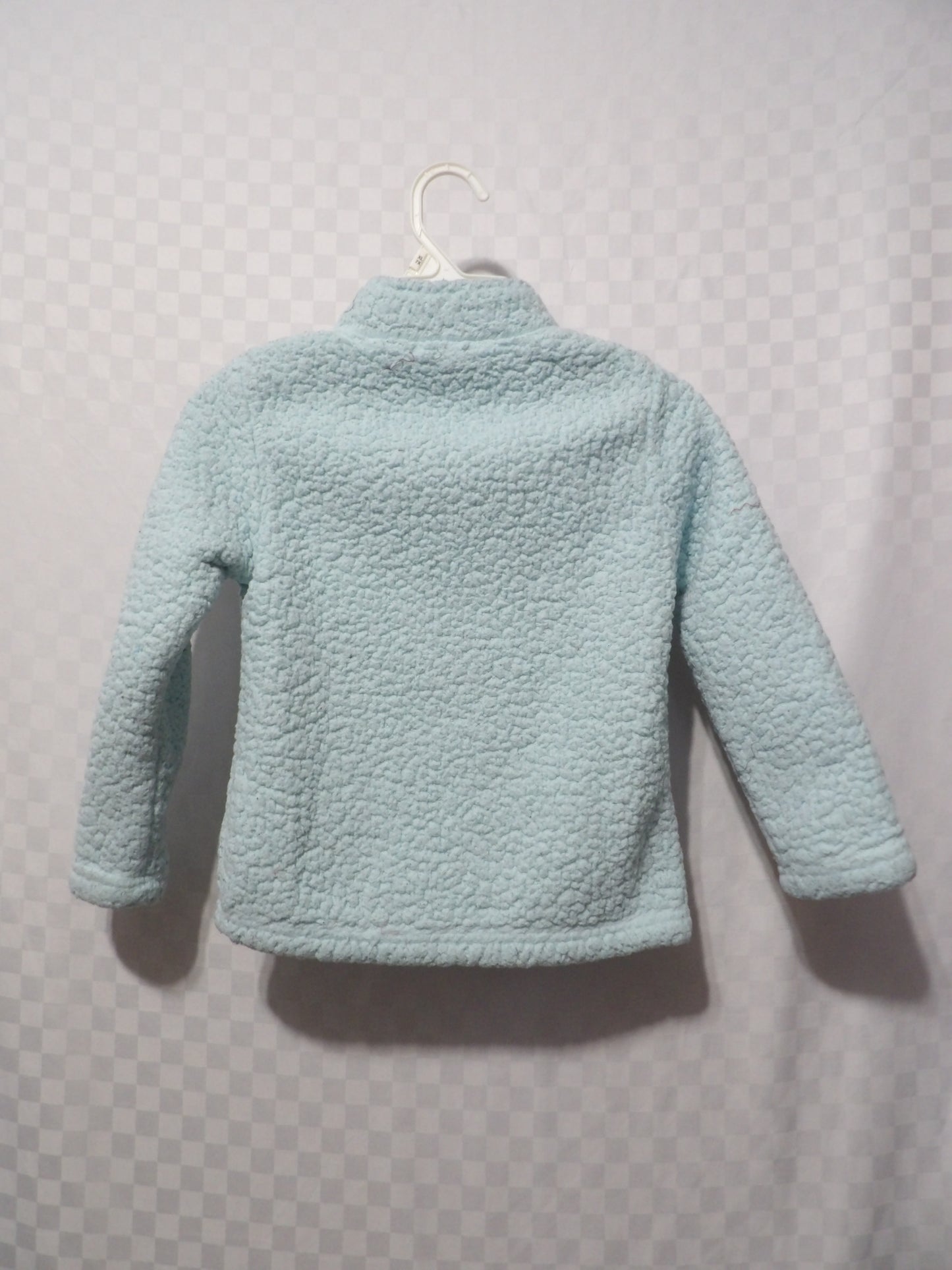 WONDER NATION Sherpa Fleece Quarter Zip Pullover | Girls' XS (4/5)