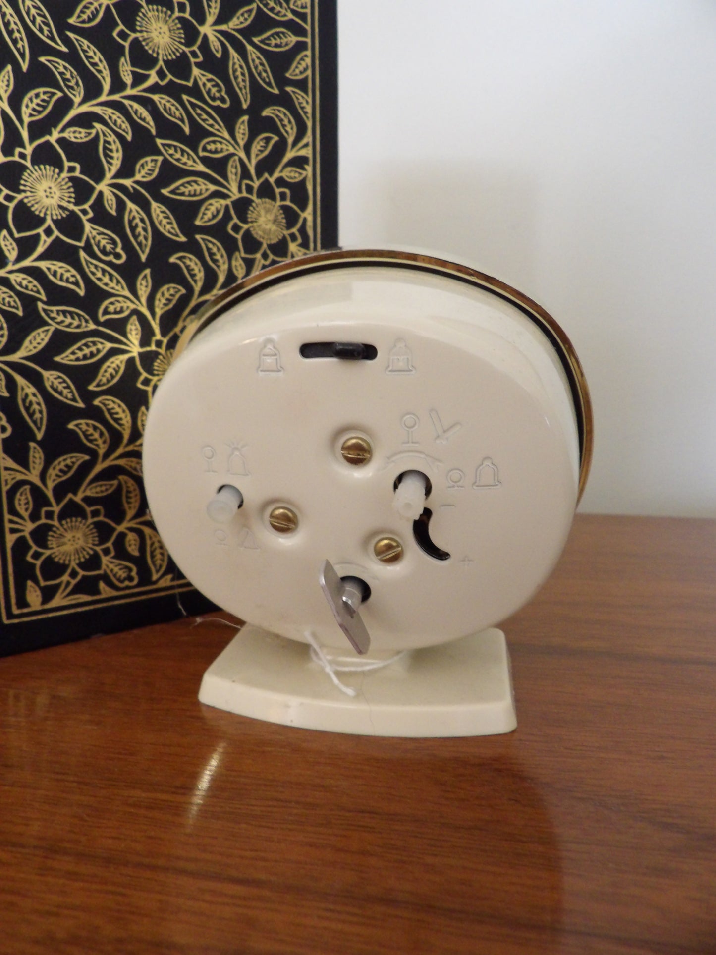 VINTAGE Baby Ben Luminous Travel Alarm Clock