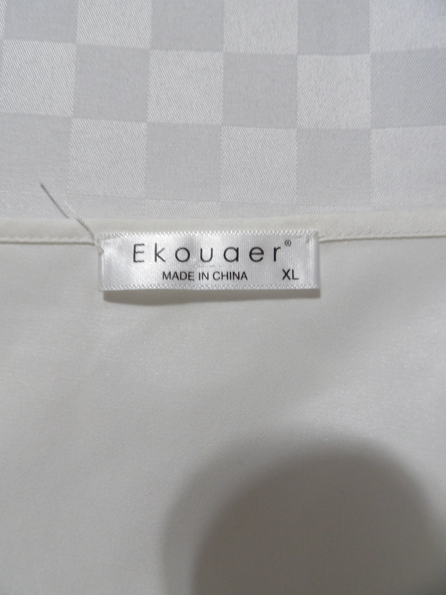 EKOUAER Satin Tank Top | XL