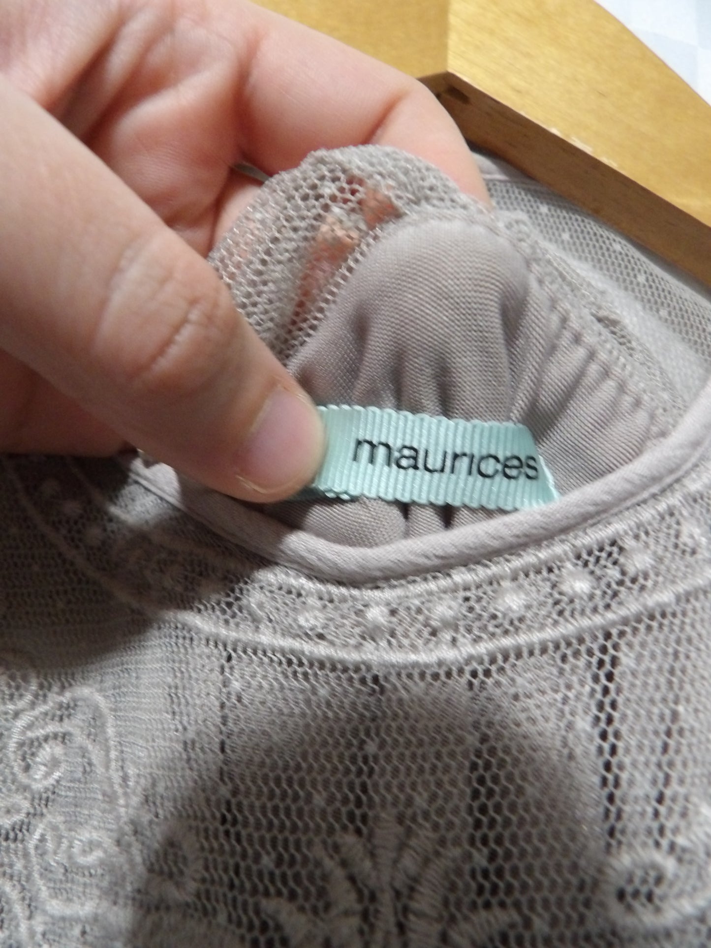 MAURICES Bohemian Mini Dress w/ Mesh Top | S
