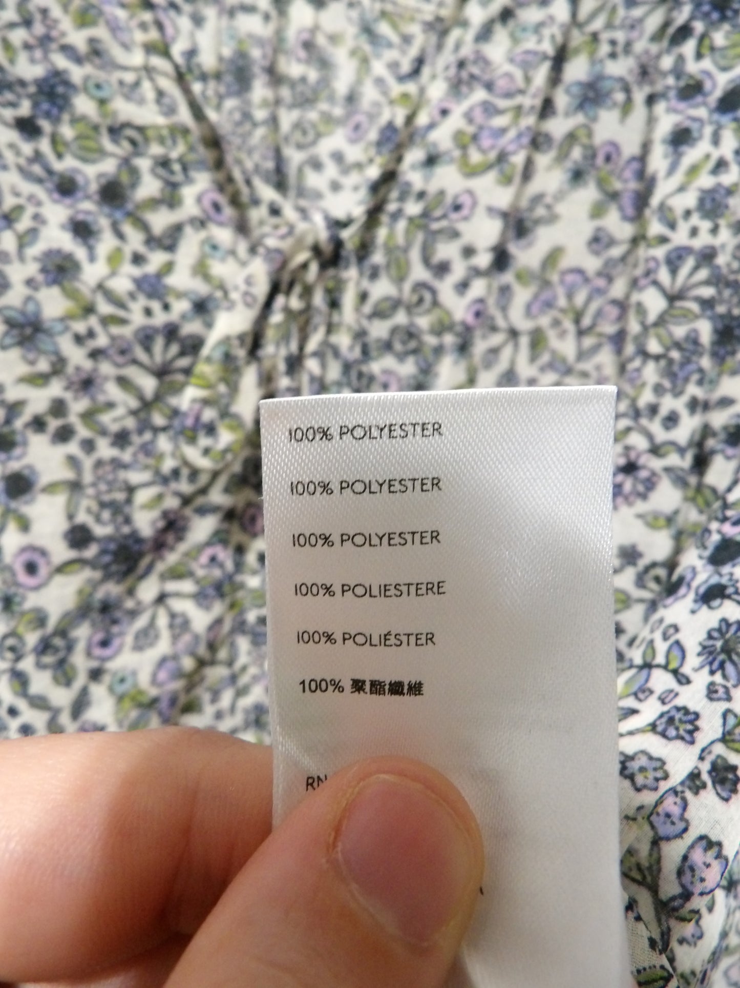 FREE PEOPLE Floral Smocked Blouse | S