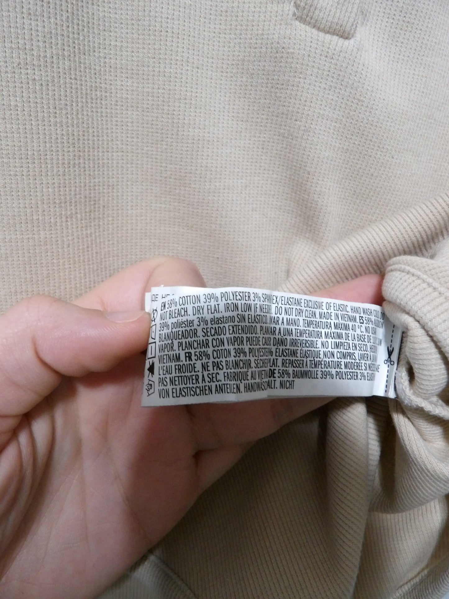 FOREVER 21 Beige Ribbed Bodysuit | M