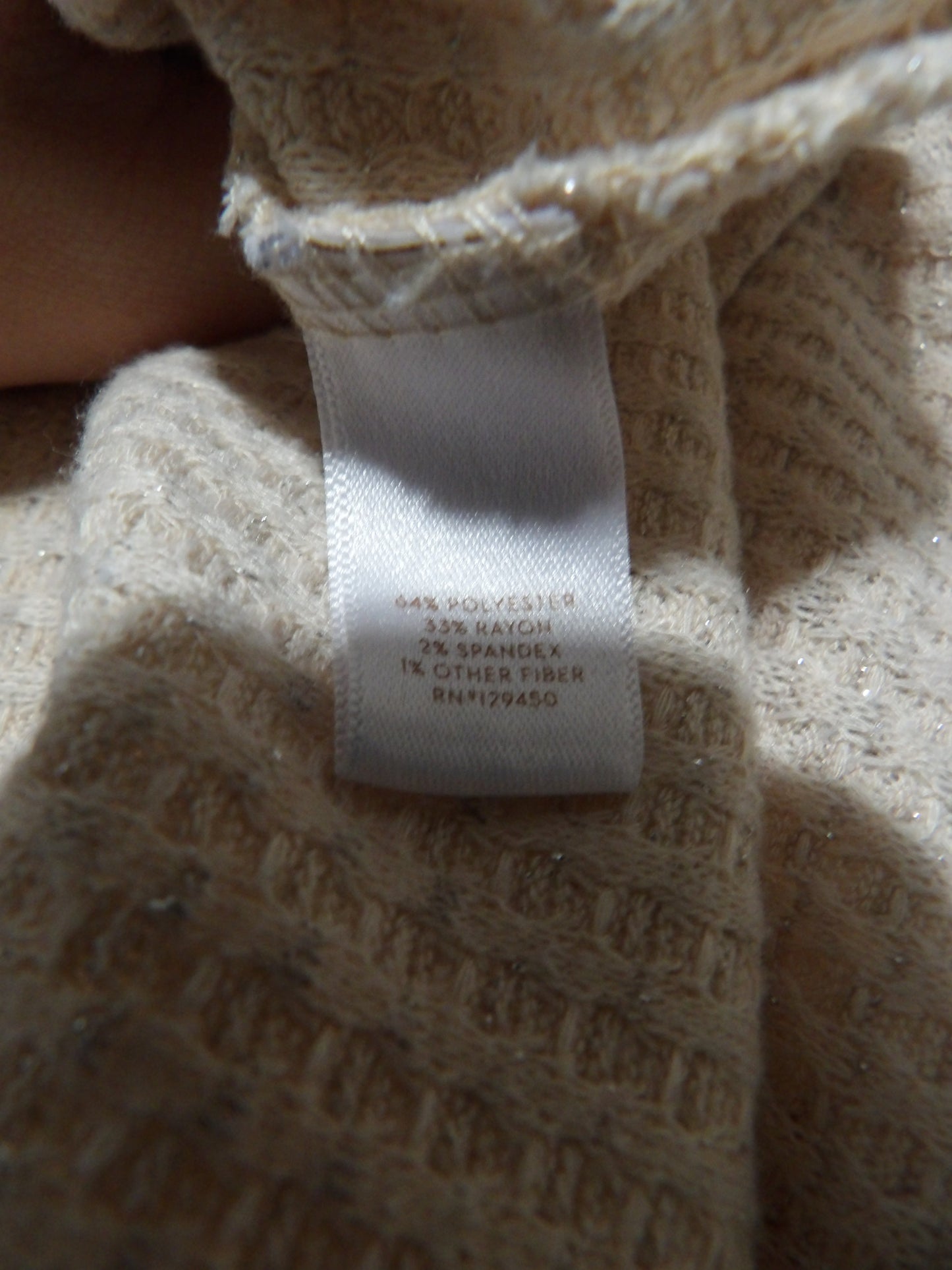 LAUREN CONRAD Mock Neck Flowy Long Sleeve Blouse | XXL