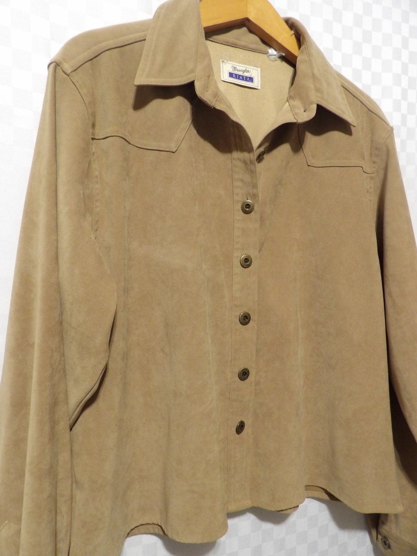 VINTAGE Wrangler Riata Tan Jacket | L