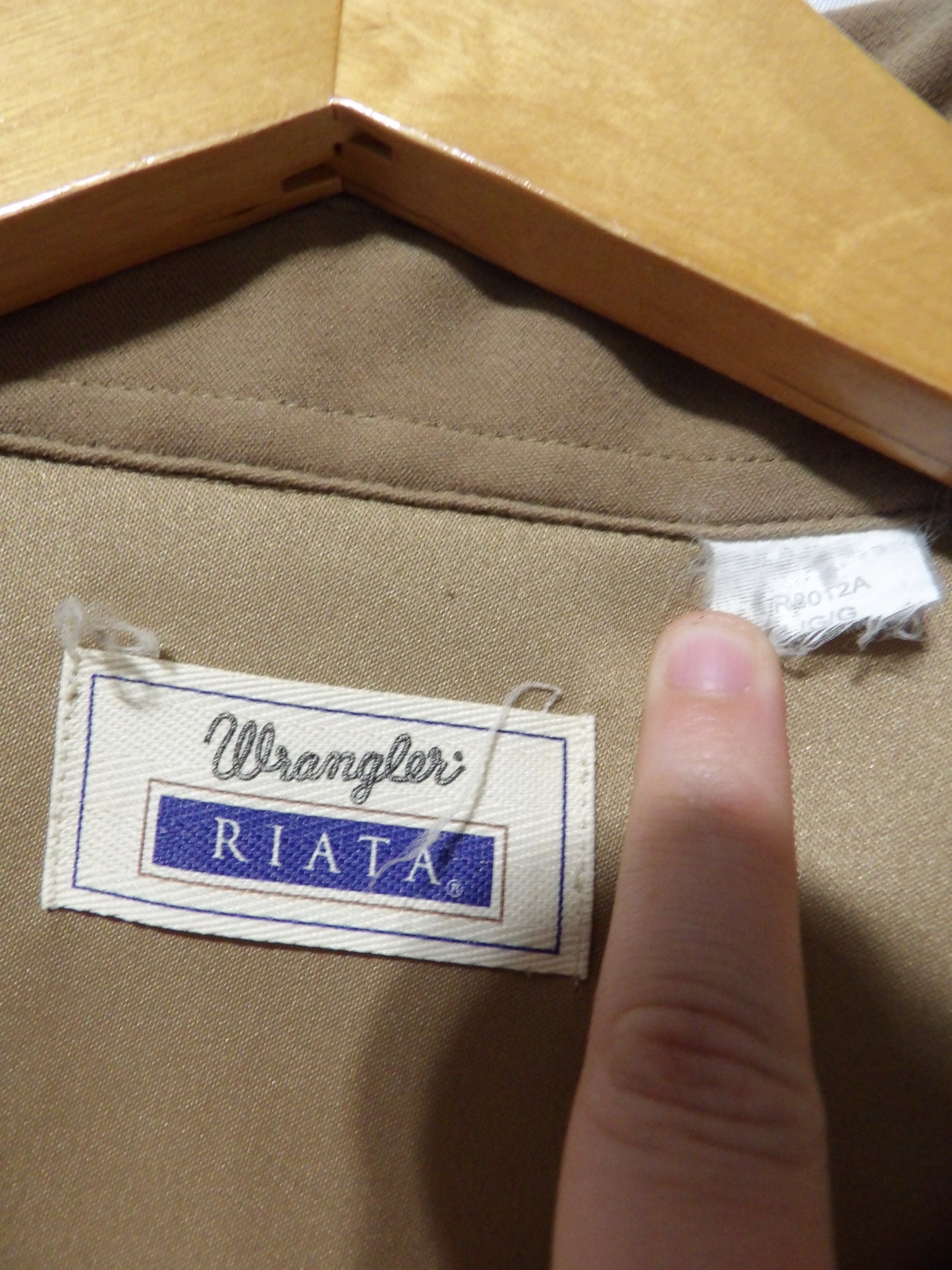VINTAGE Wrangler Riata Tan Jacket | L
