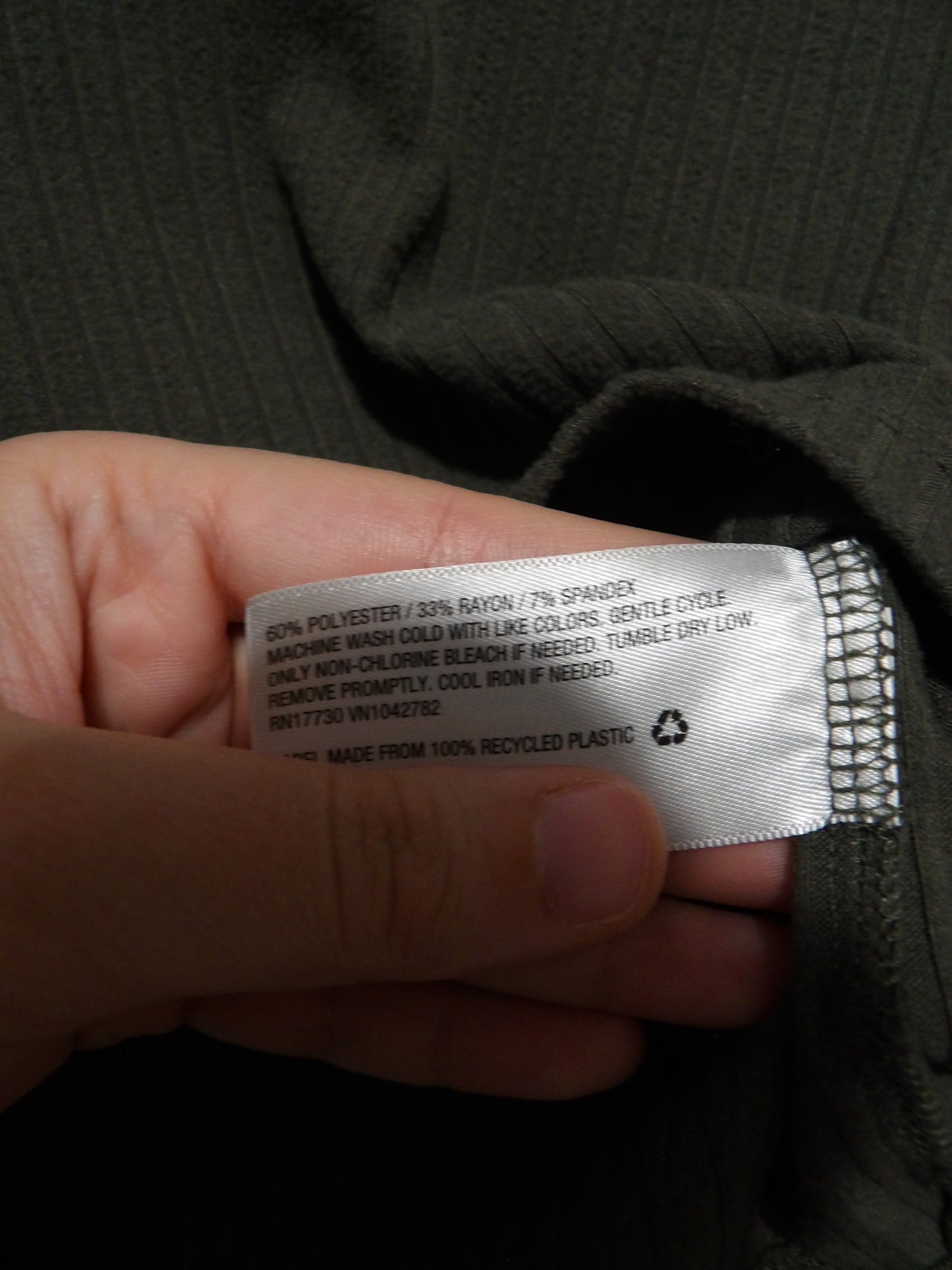 WILD FABLE Ribbed Long Sleeve Crop Top | S