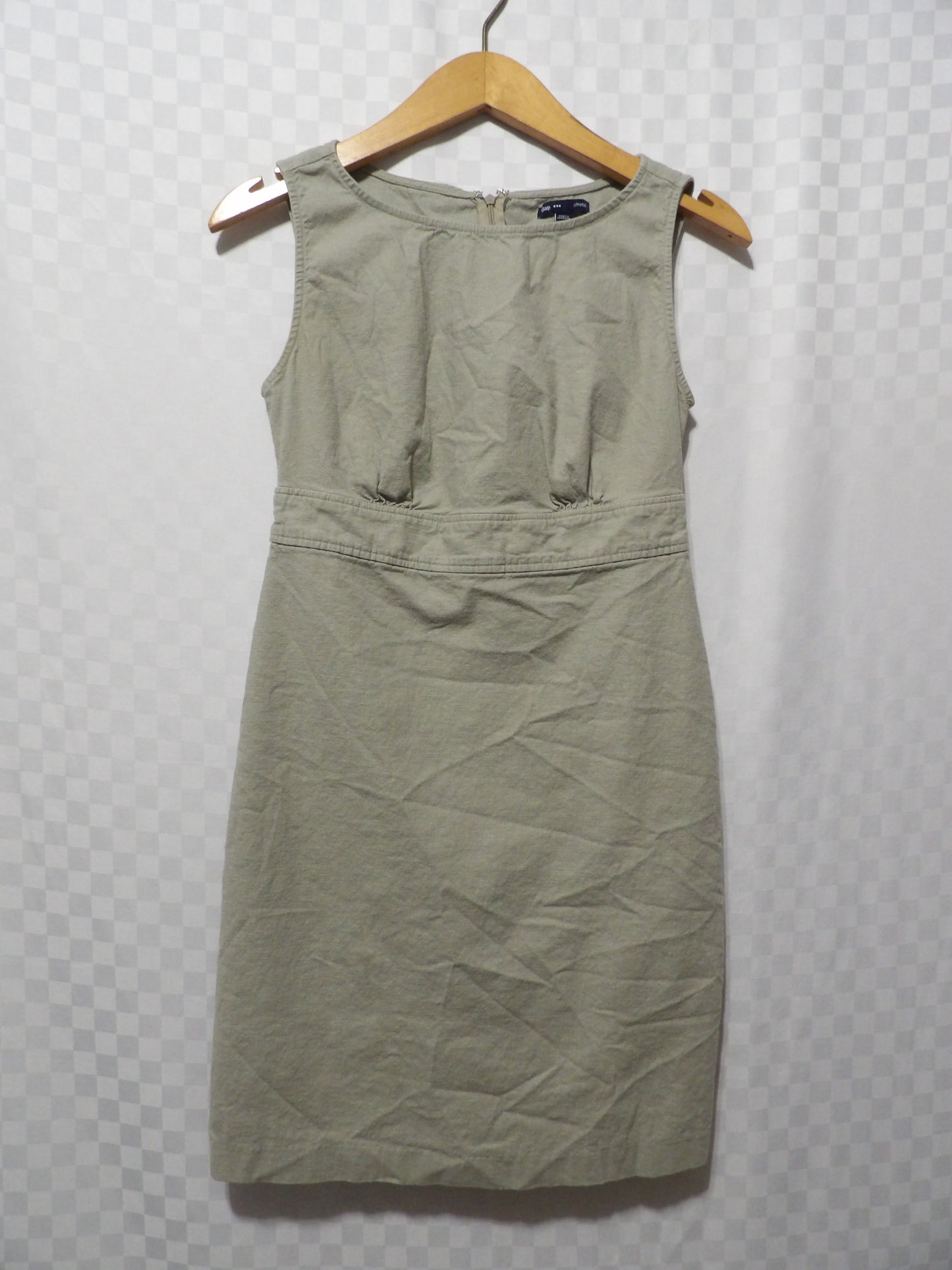 VINTAGE Gap Linen Mini Dress | 4