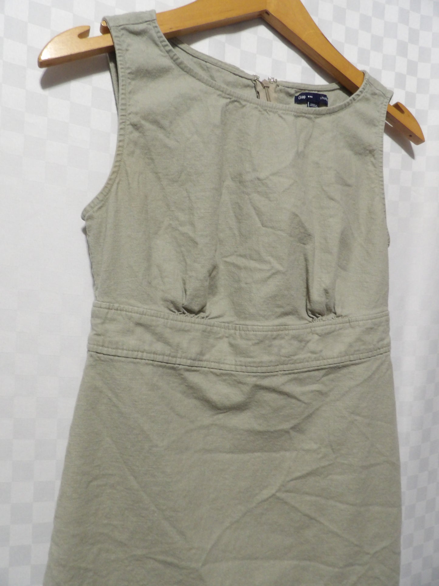 VINTAGE Gap Linen Mini Dress | 4