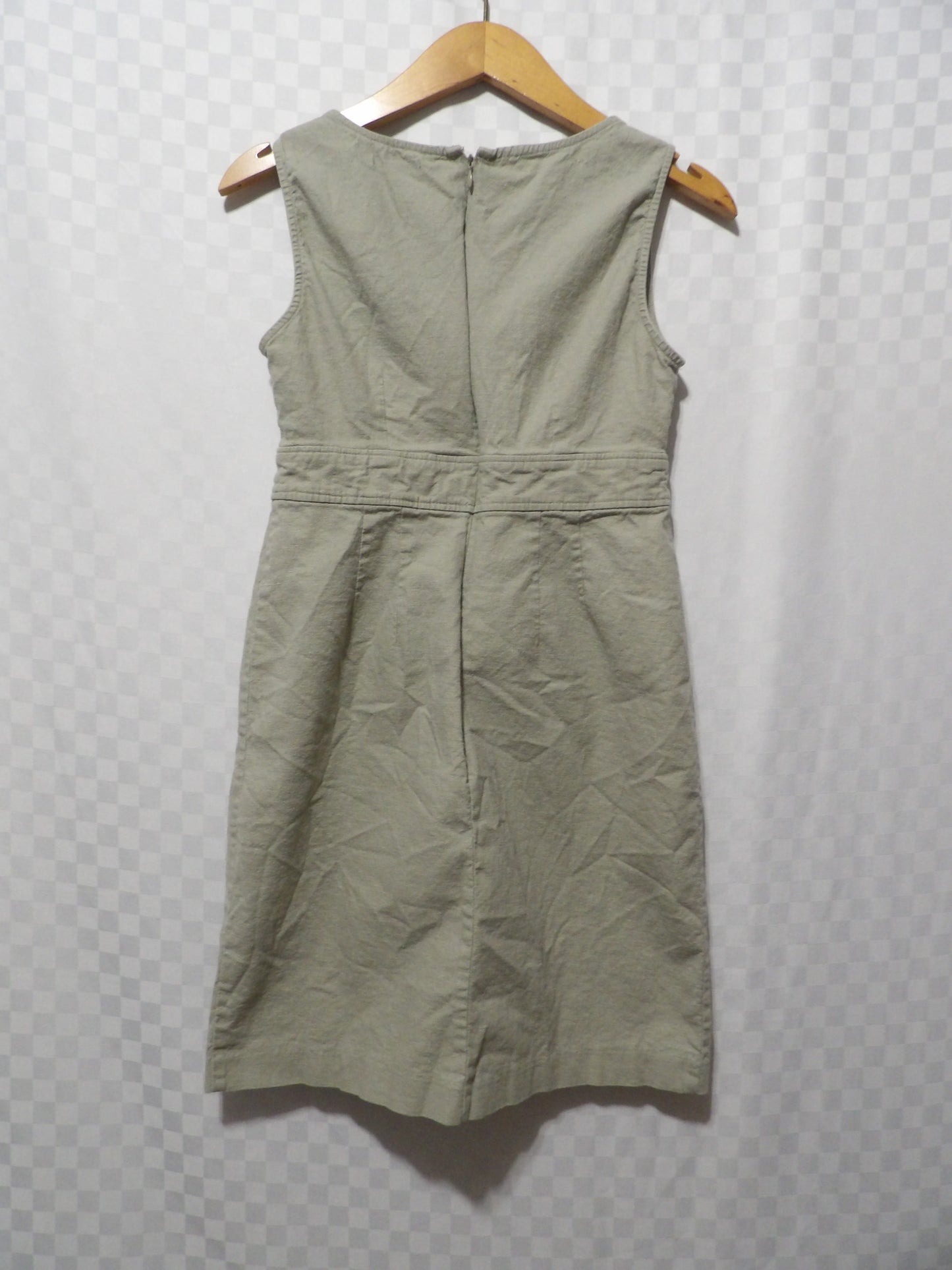 VINTAGE Gap Linen Mini Dress | 4