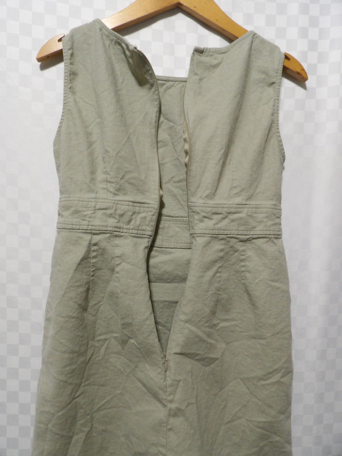 VINTAGE Gap Linen Mini Dress | 4