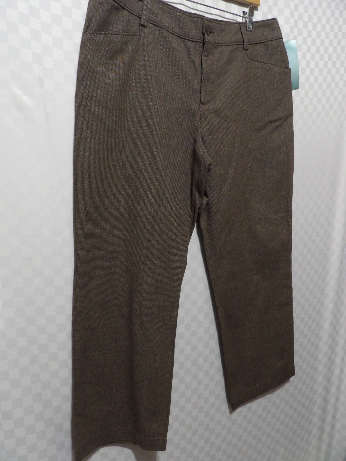 LEE Brown Patterned Pants New w/ Tags | 16P