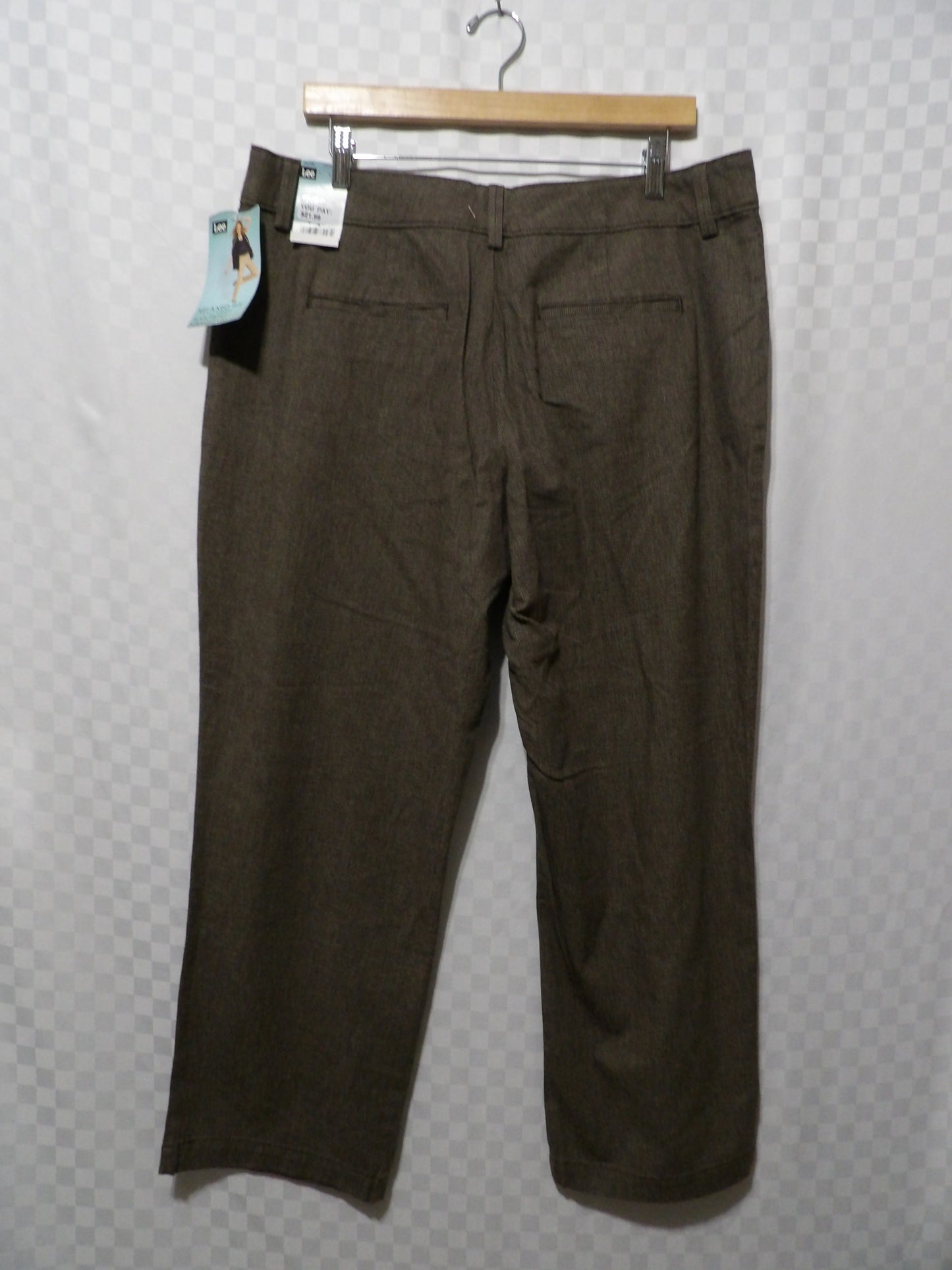 LEE Brown Patterned Pants New w/ Tags | 16P
