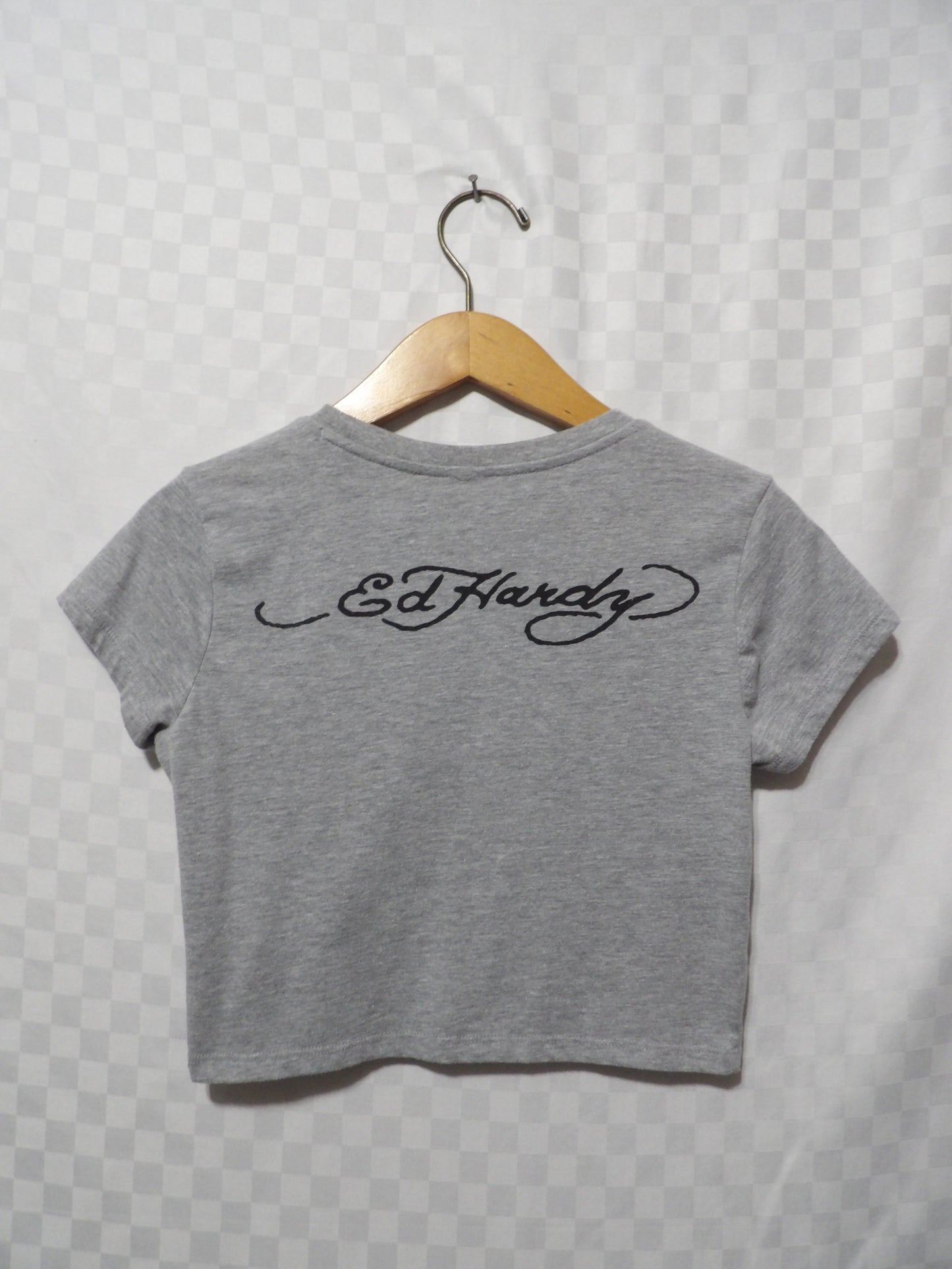 VINTAGE Y2K Ed Hardy Crop Top | M