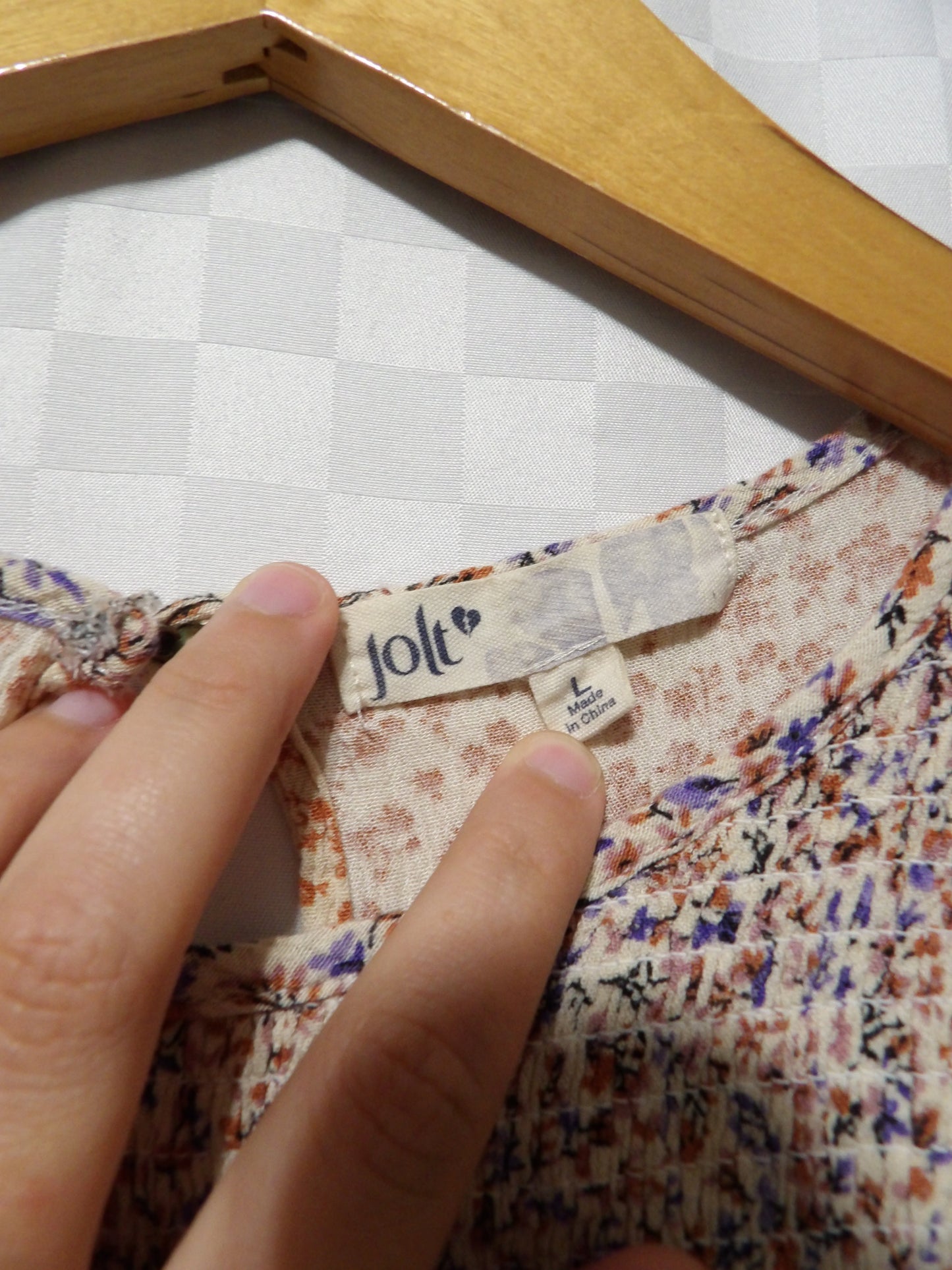 JOLT Floral Blouse | L