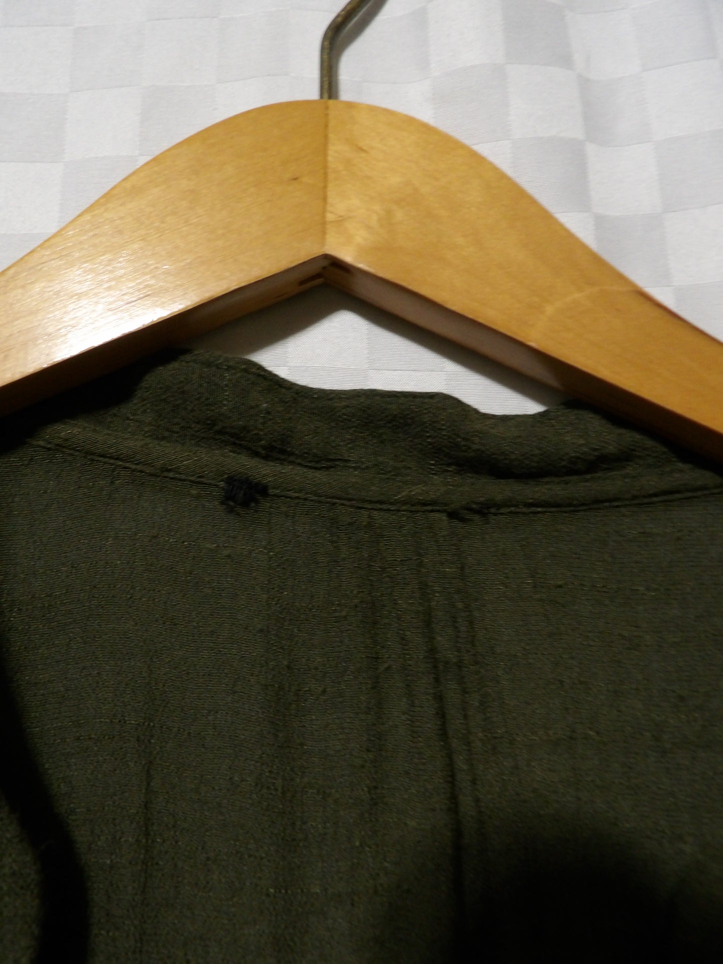 GREEN Peasant Top | M