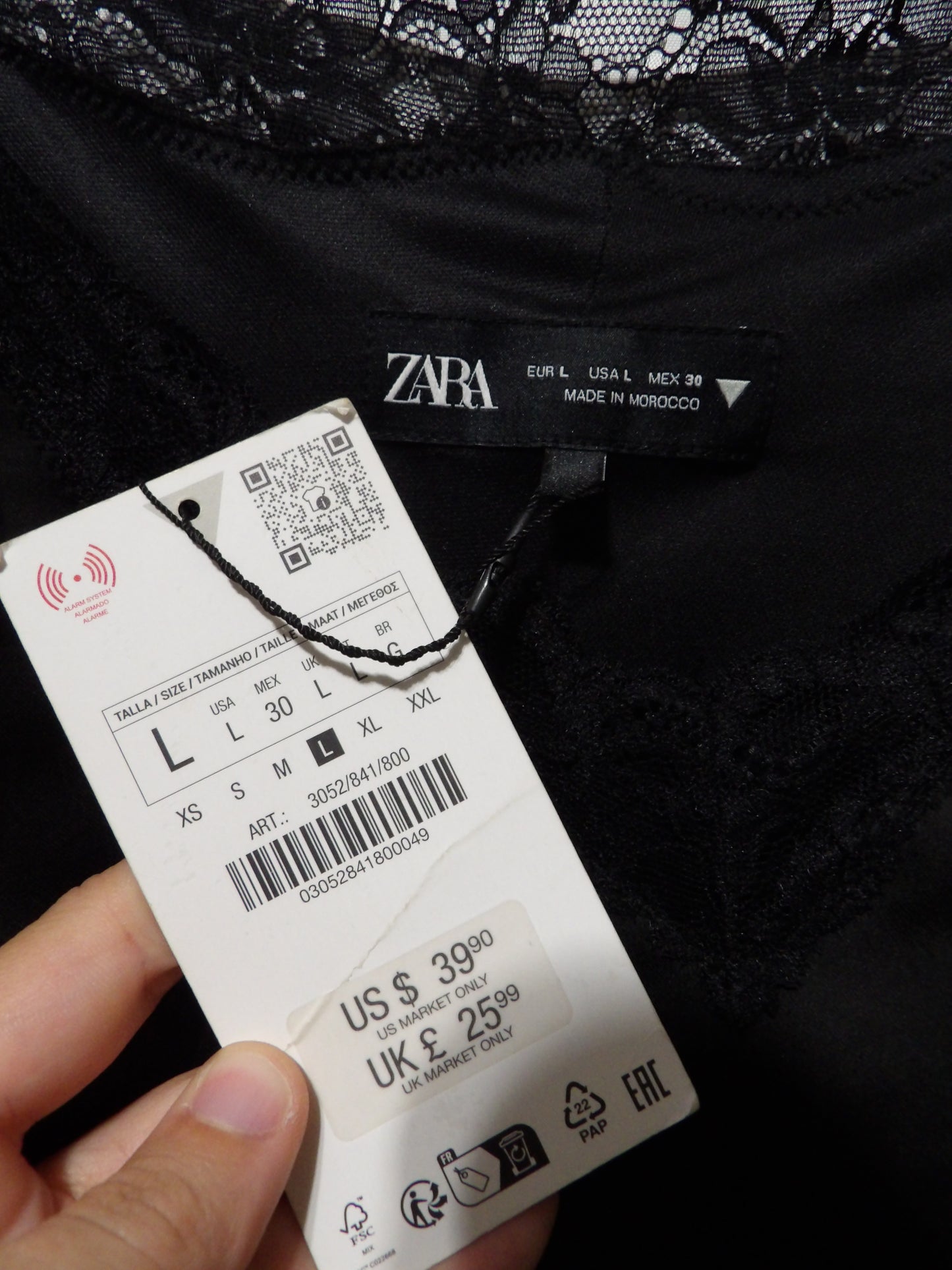 ZARA Bodysuit New w/ Tags | L