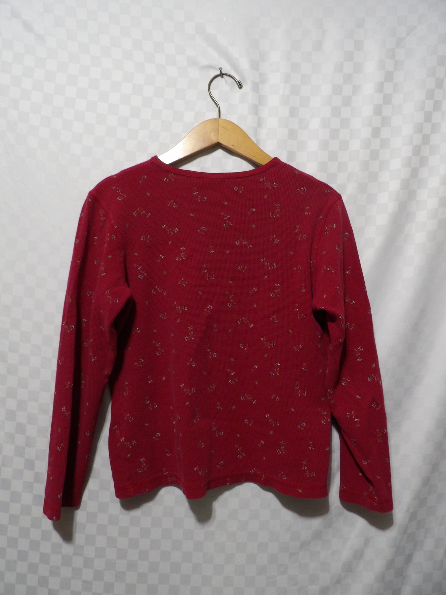 VINTAGE Sonoma Jean Co. Floral Thermal | M