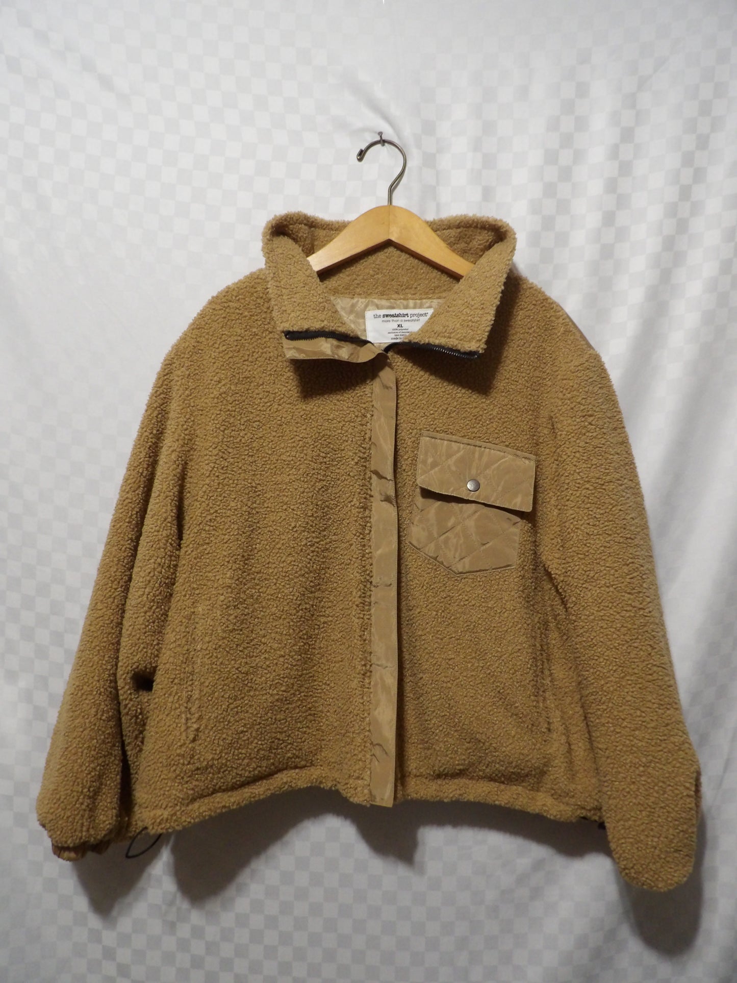 THE SWEATSHIRT PROJECT Fleece Jacket | XL