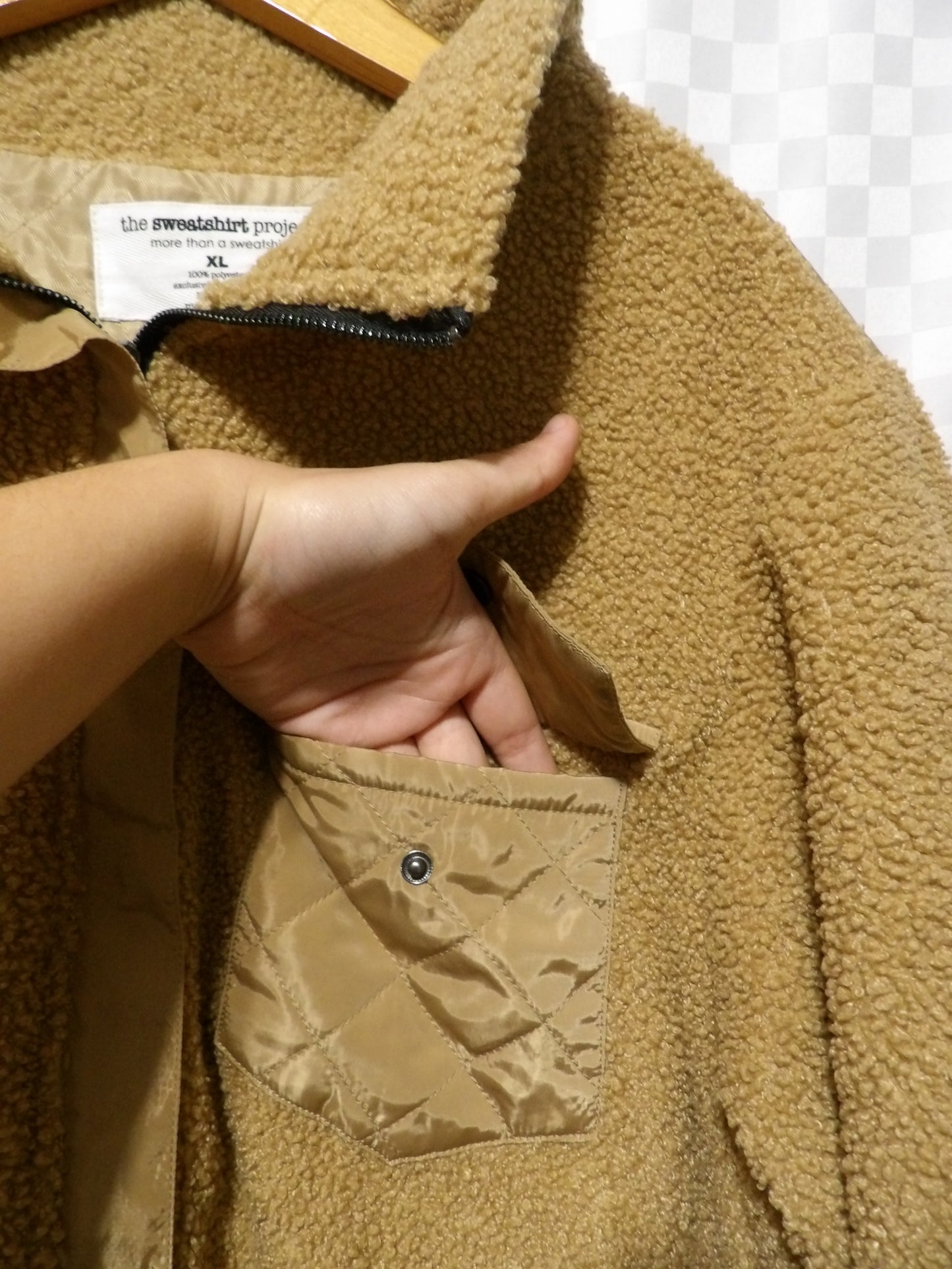 THE SWEATSHIRT PROJECT Fleece Jacket | XL