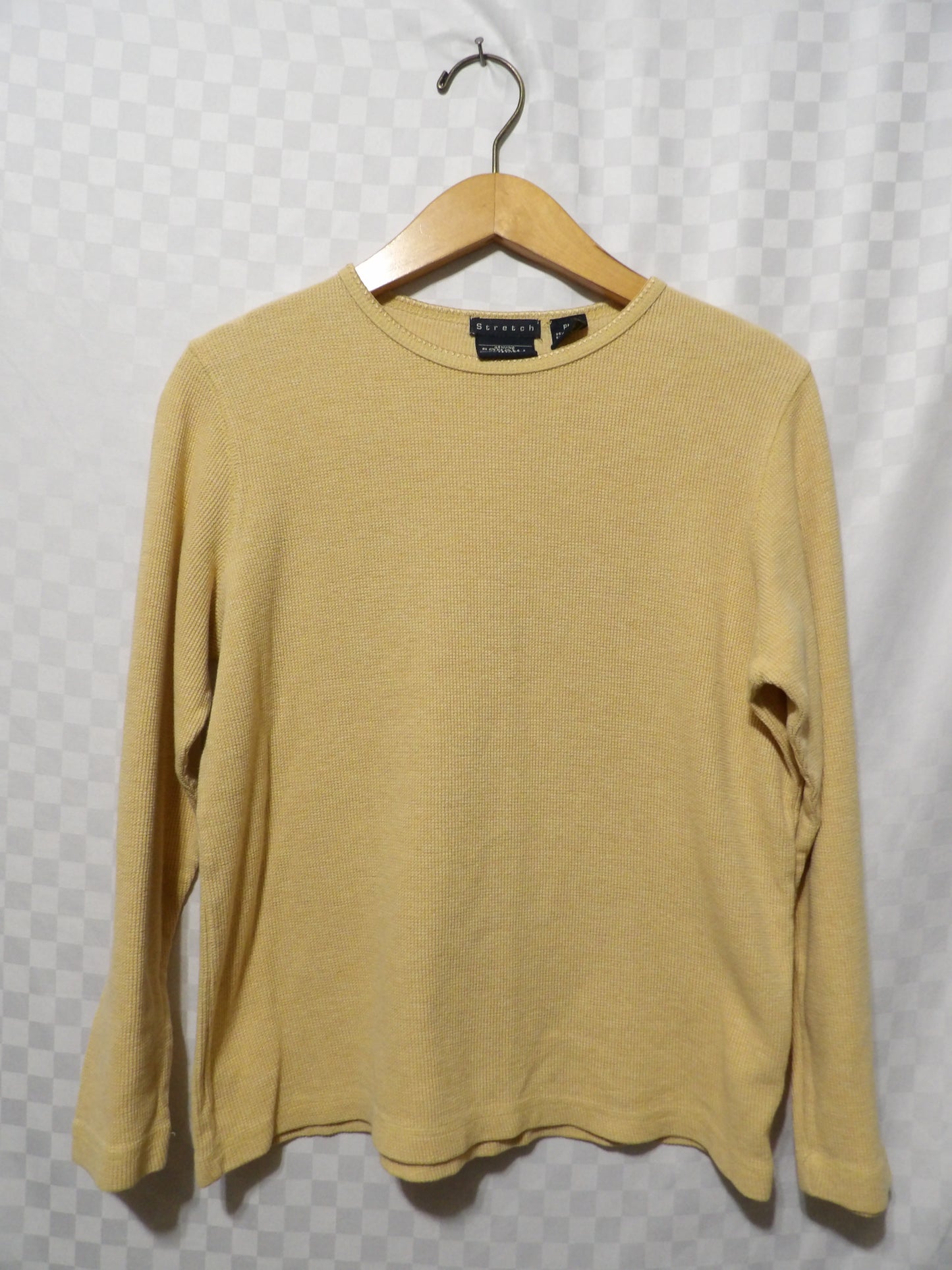 VINTAGE Sonoma Jean Co. Yellow Thermal | PM