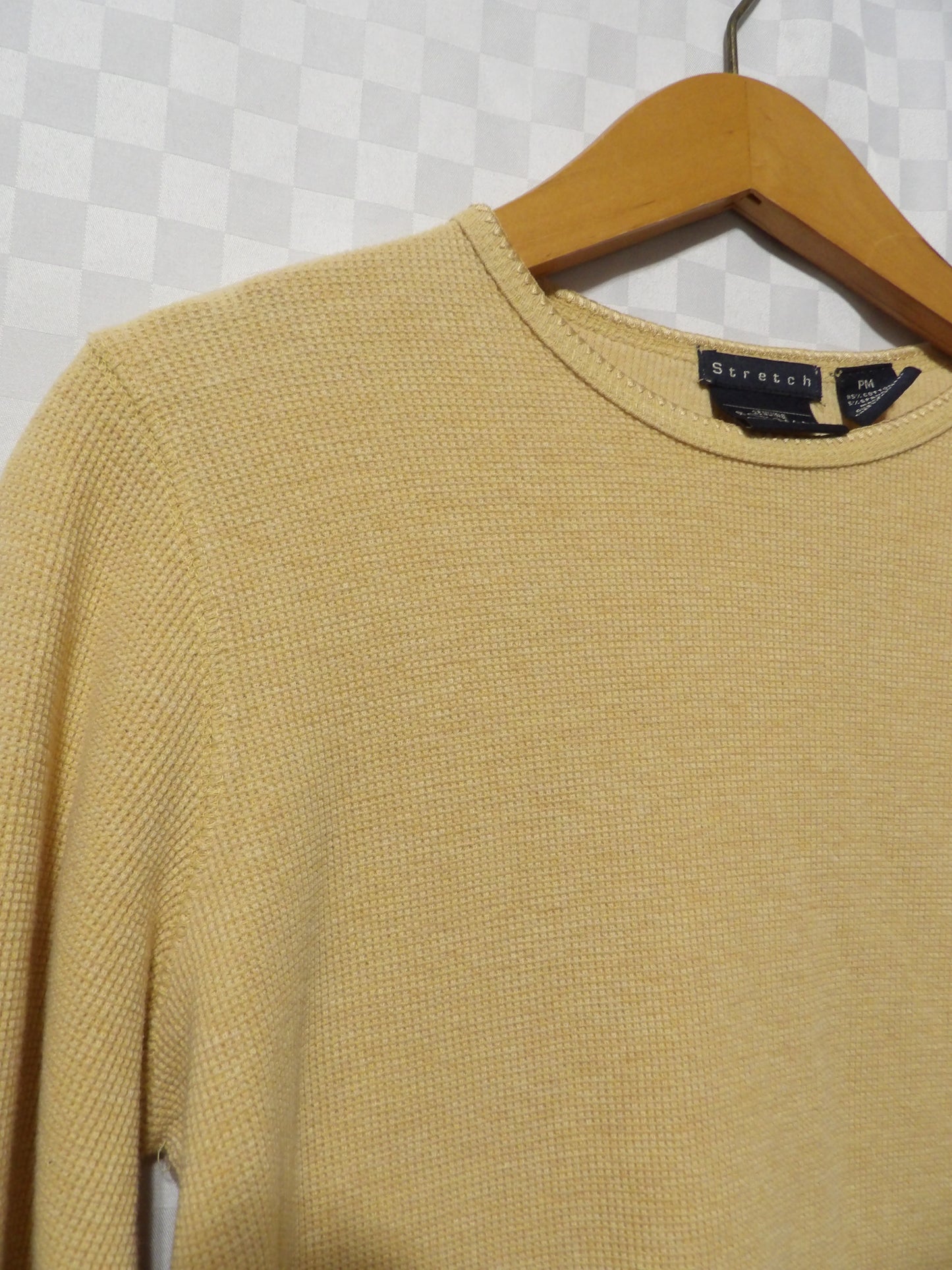 VINTAGE Sonoma Jean Co. Yellow Thermal | PM