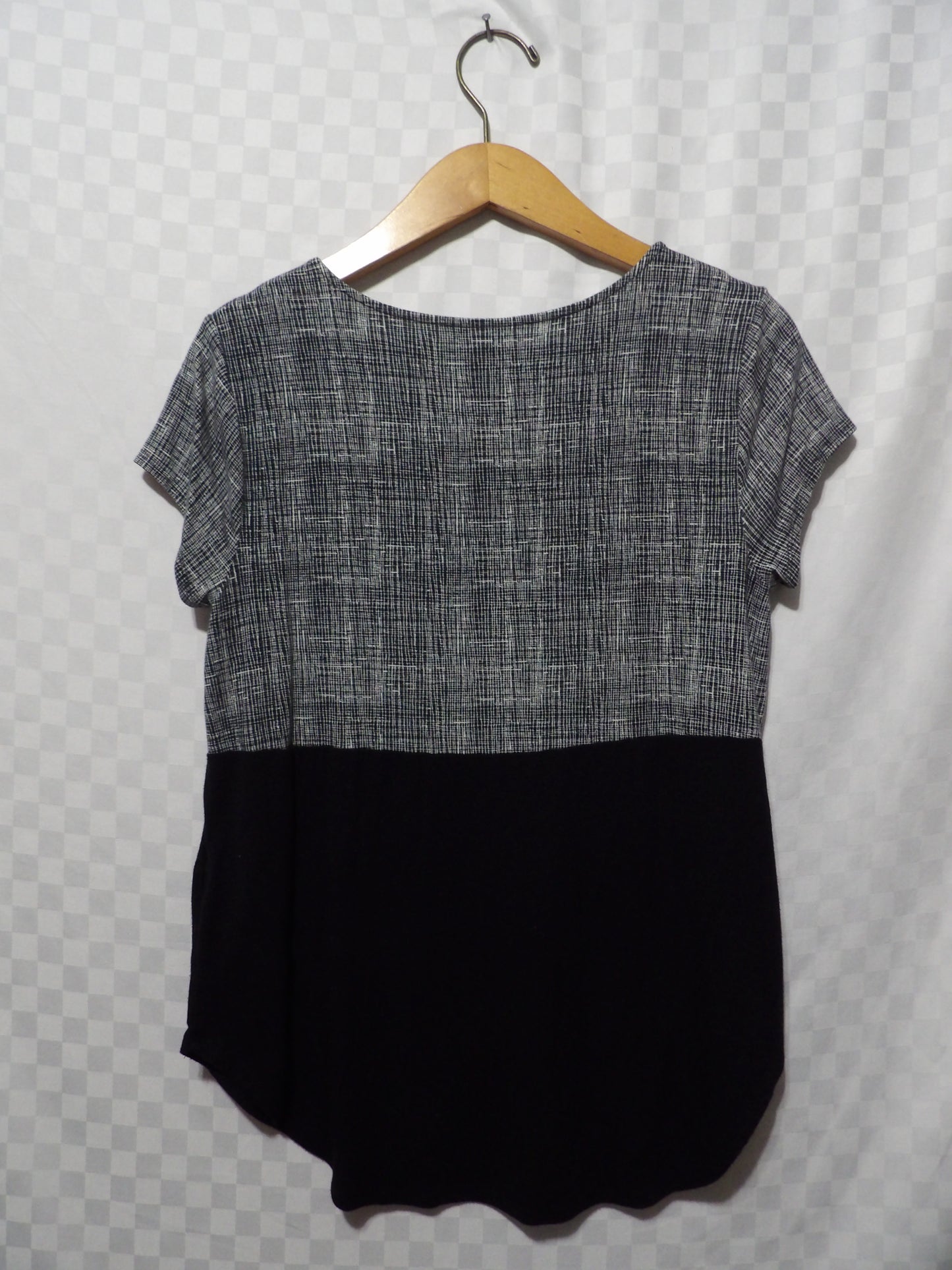 ALFANI Colorblock Blouse | S