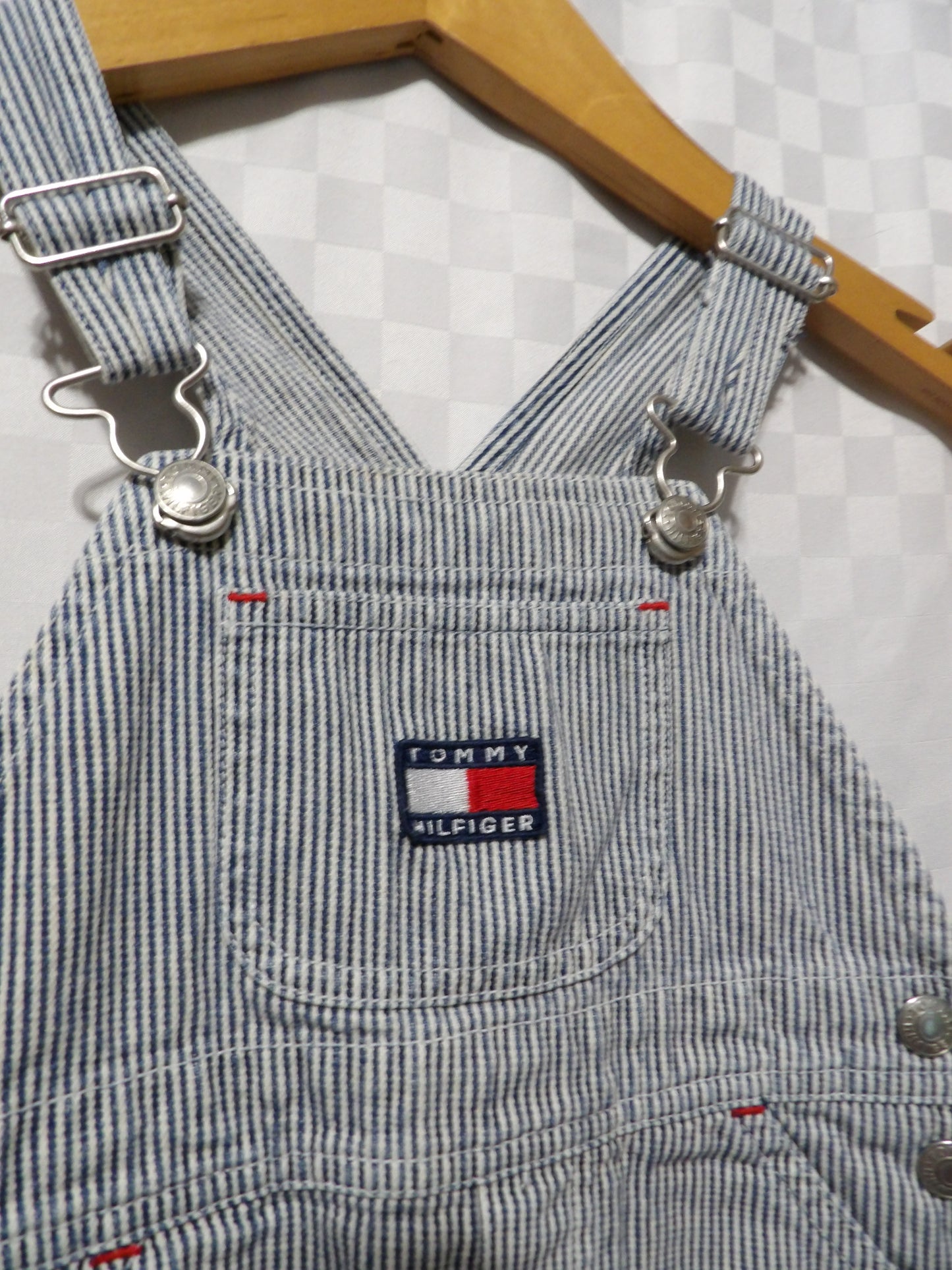 VINTAGE Tommy Hilfiger Striped Overalls | 2T