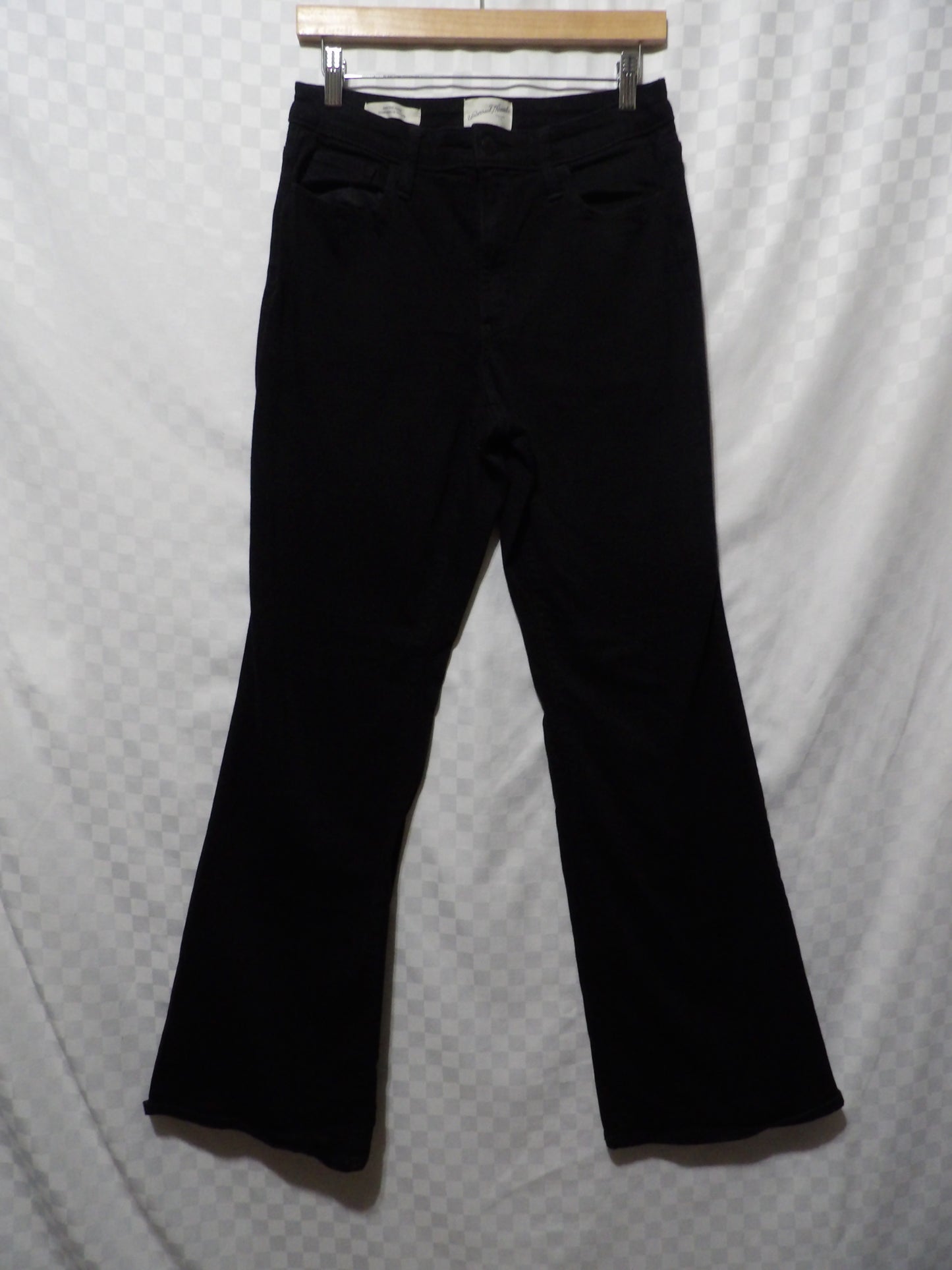 UNIVERSAL THREAD High Rise Flare Black Jeans | 10/30R