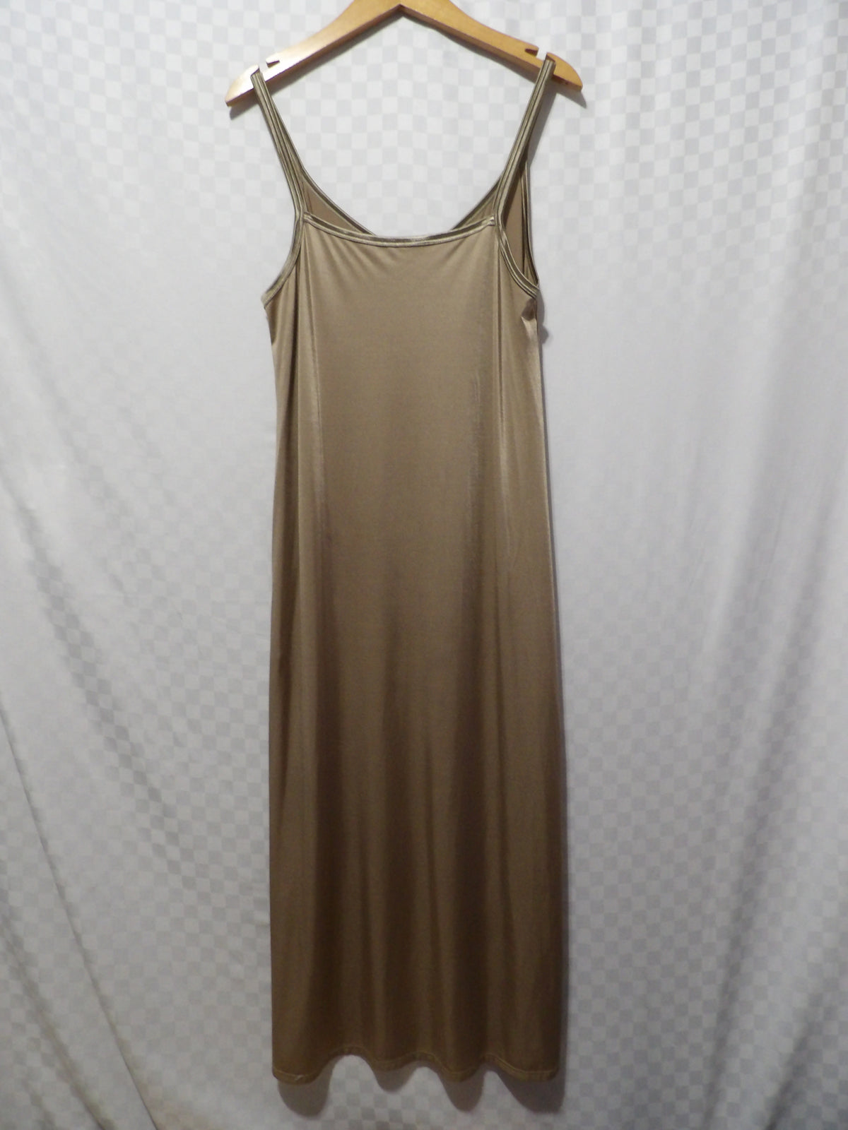 Tan Slip Dress | L