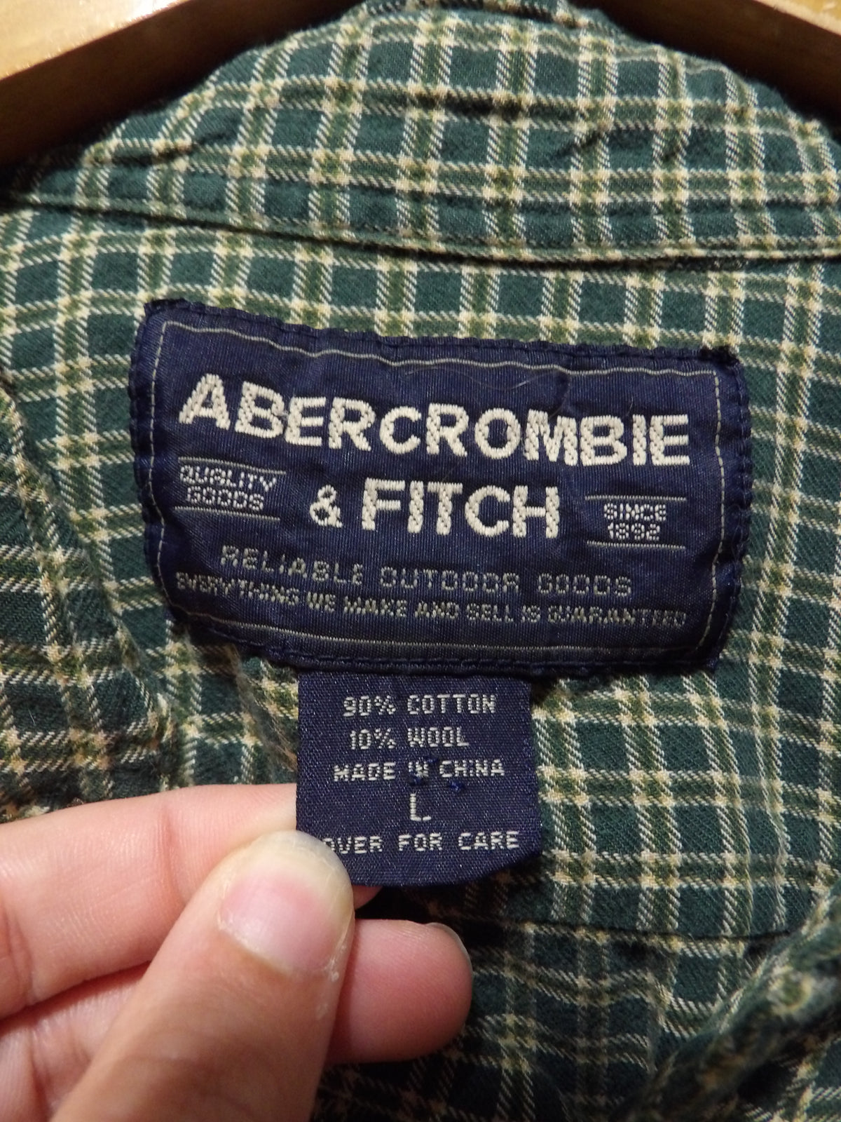 ABERCROMBIE & FITCH Vintage Wool Flannel | L