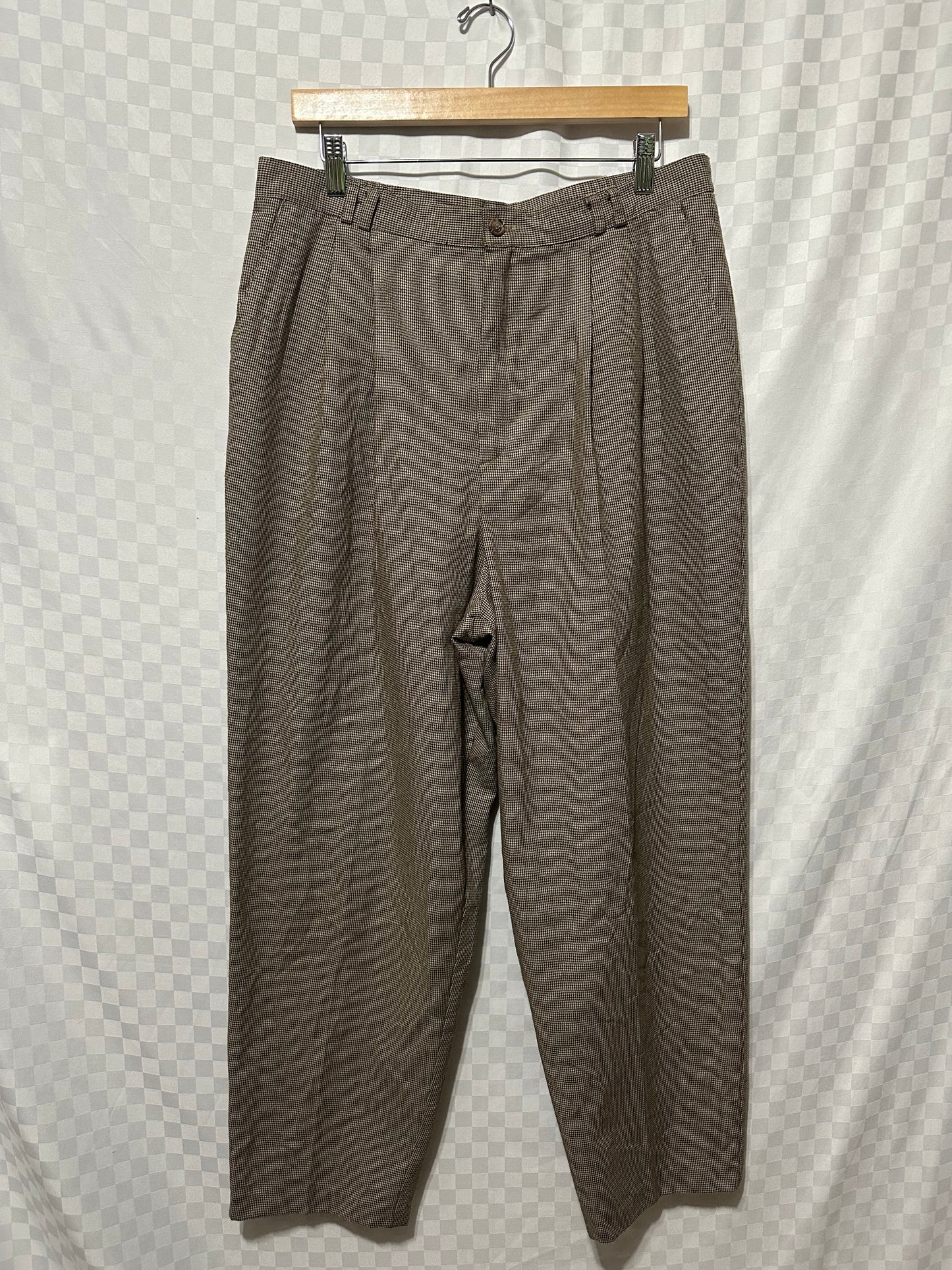 VINTAGE Jaclyn Smith Houndstooth Pants | 18