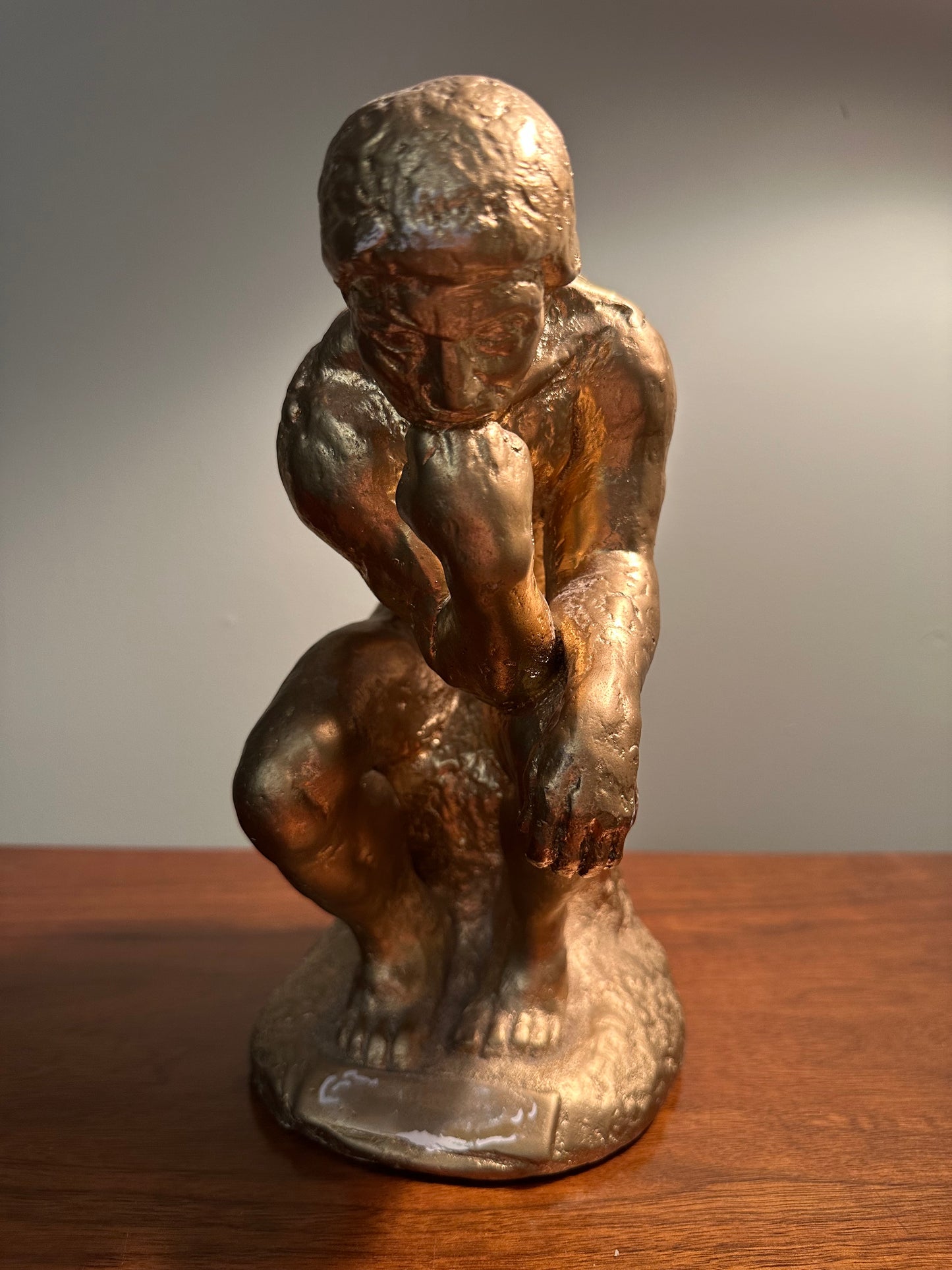 VINTAGE "The Thinker" Sculpture