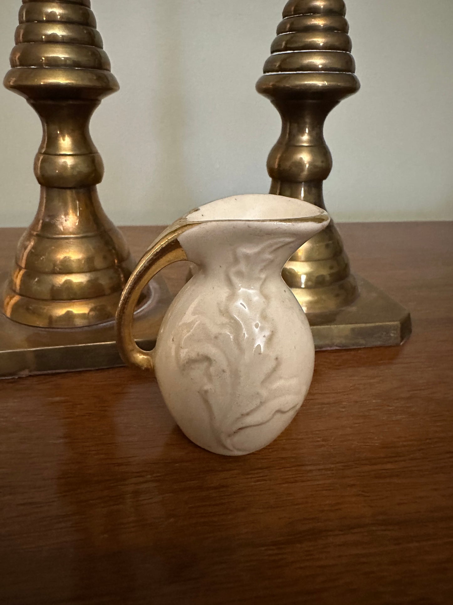 VINTAGE Mini Floral Pitcher