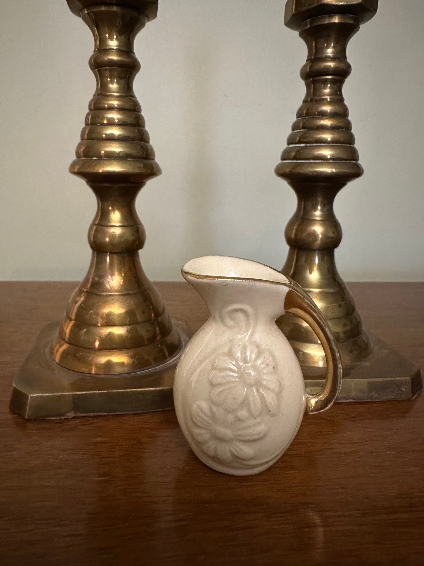 VINTAGE Mini Floral Pitcher